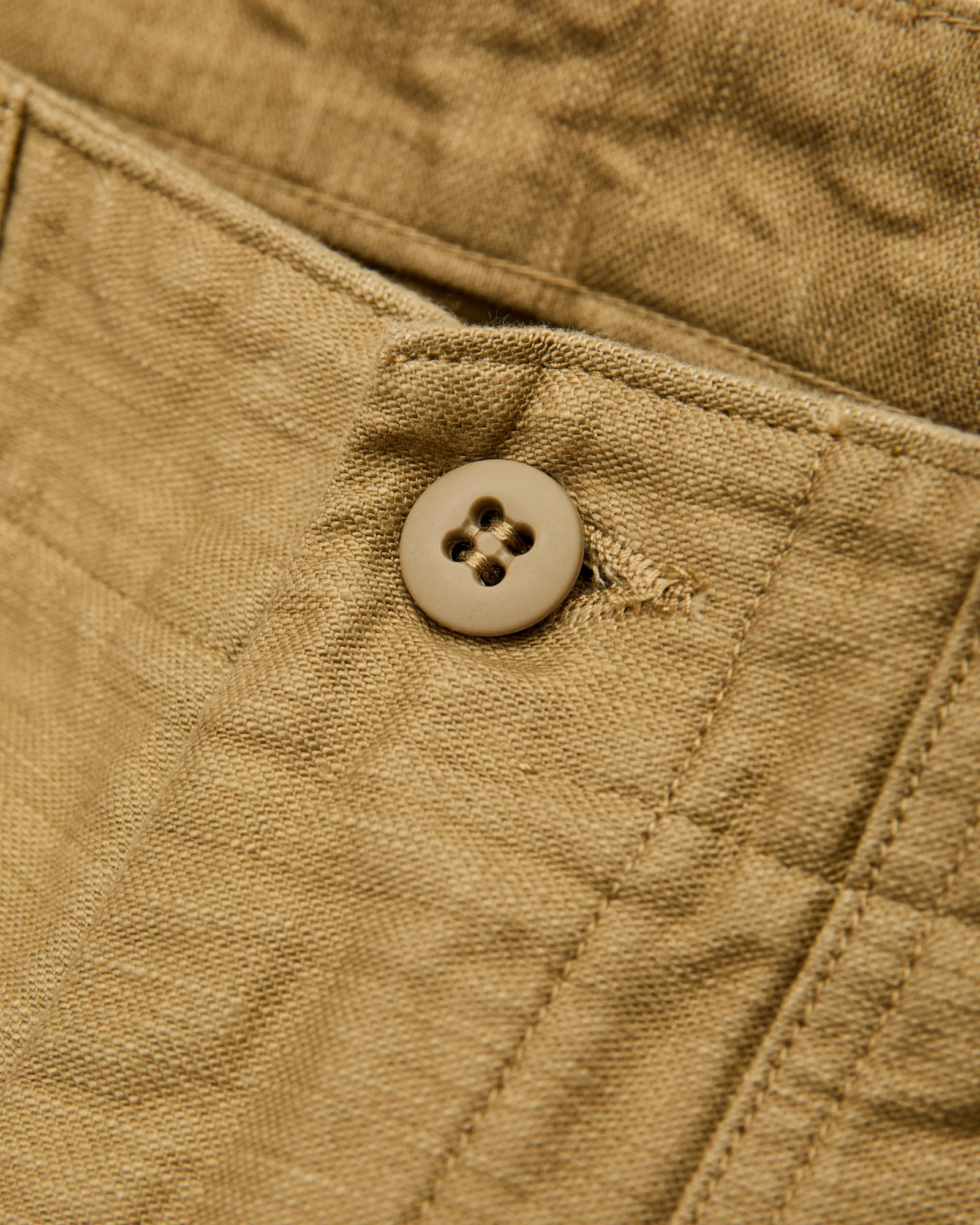 Slim Fatigue Pants in Khaki - Image 7