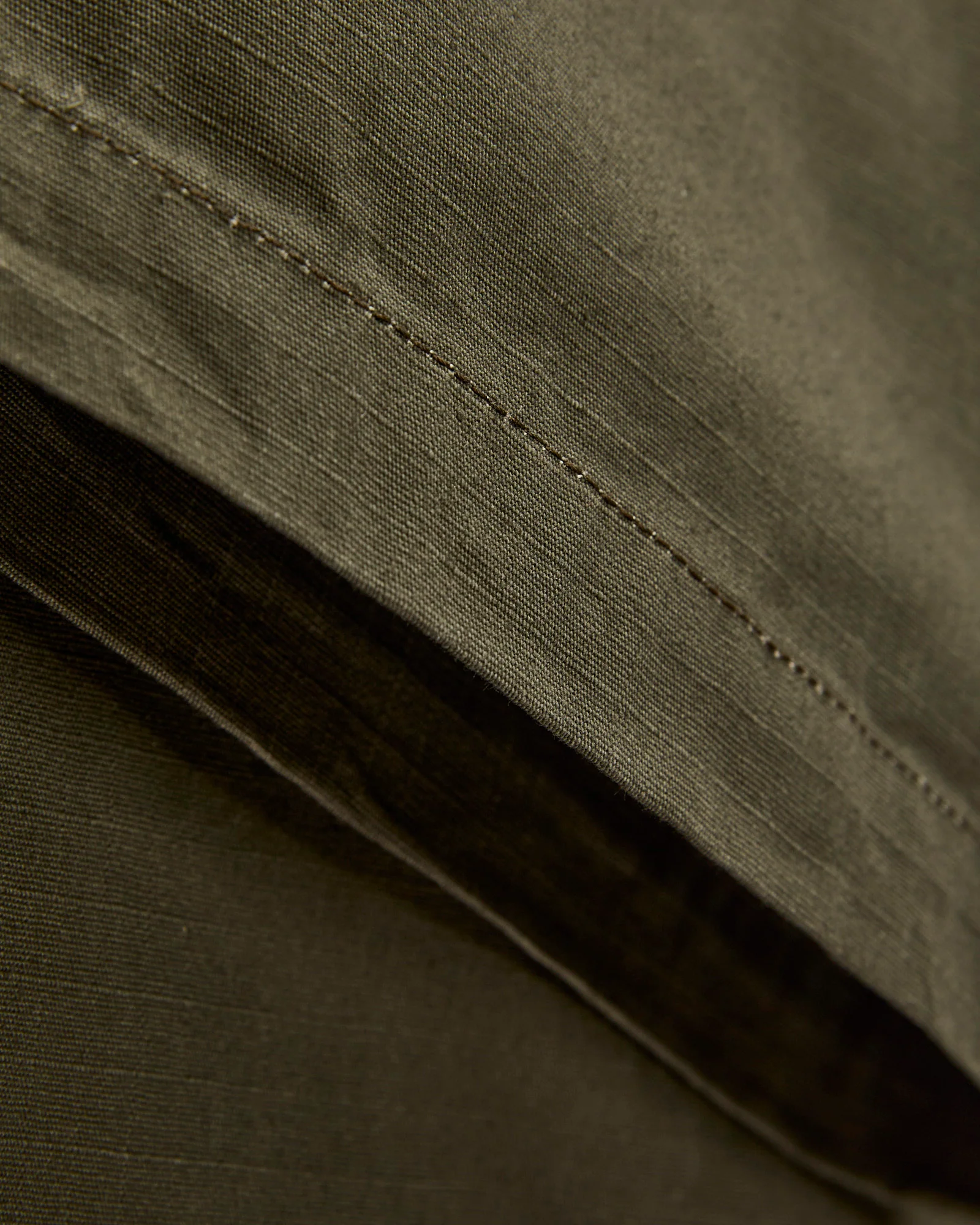 Fatigue Pants in Olive Heavyweight Cotton Ripstop - Image 8