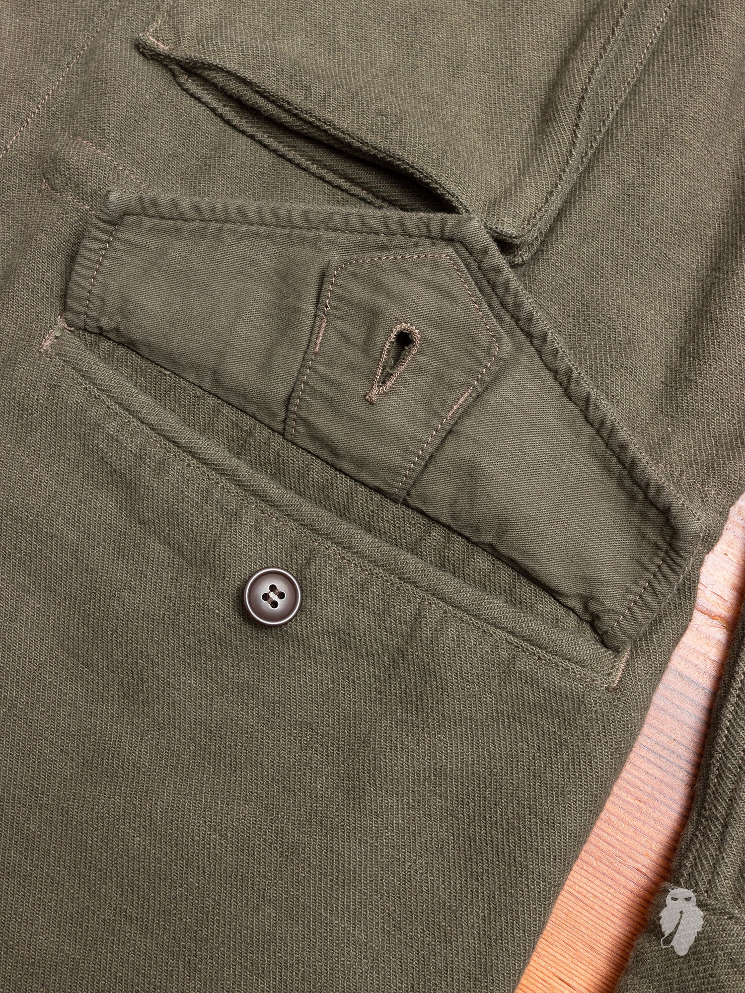Field Jacket in Khaki - Image 7