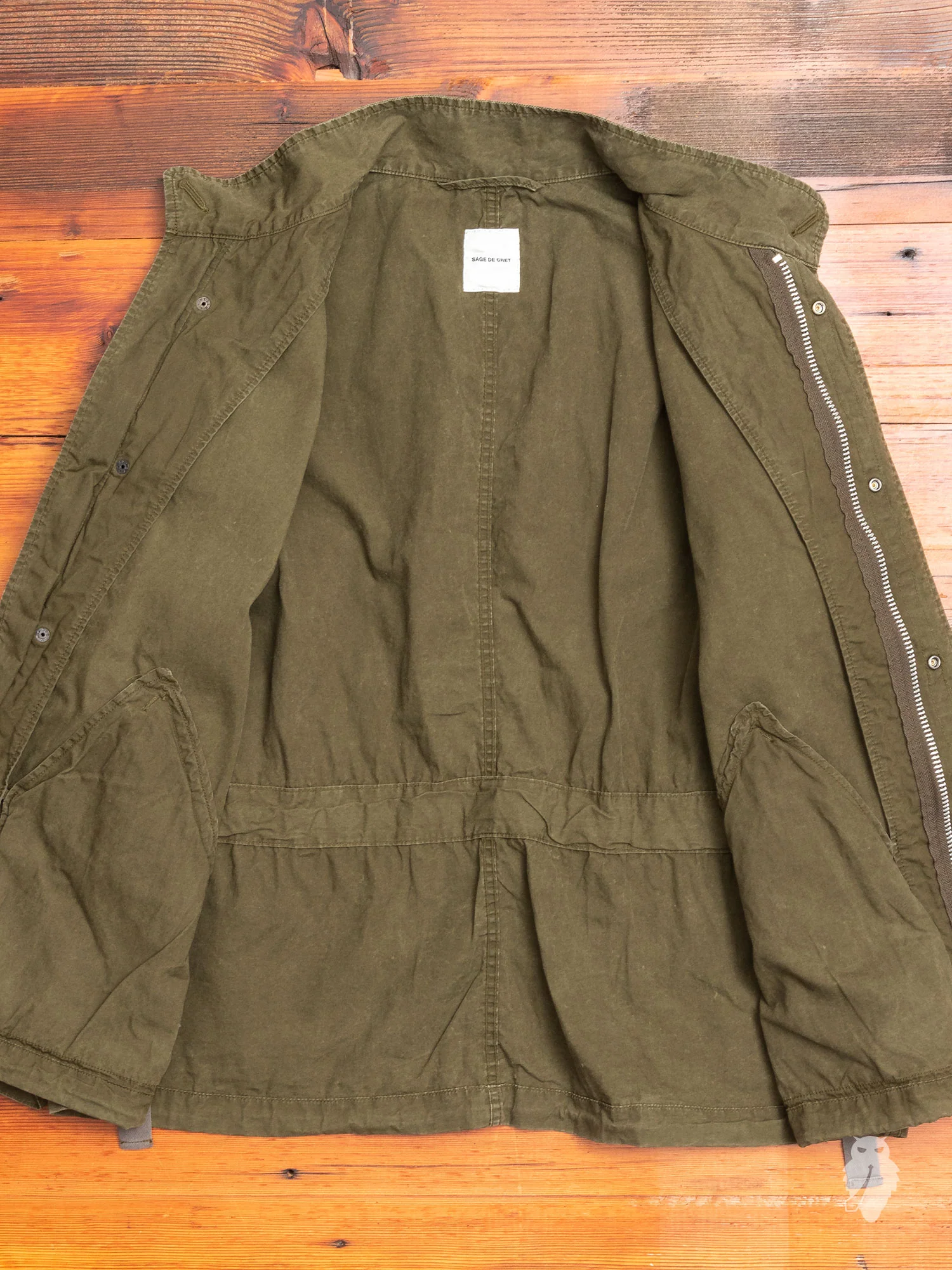 Field Jacket in Green Khaki - Image 8