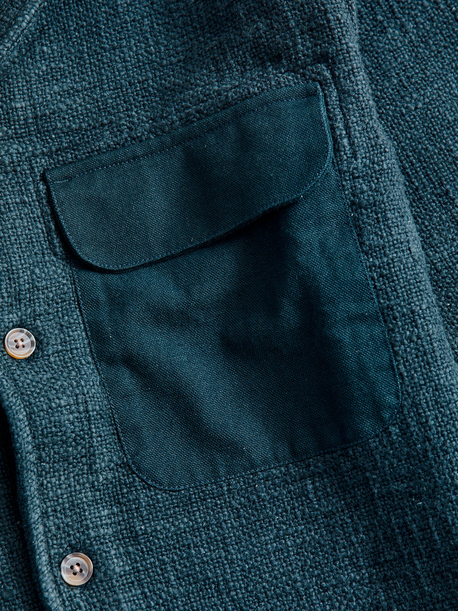 Field Shirt in Midnight Slub - Image 4