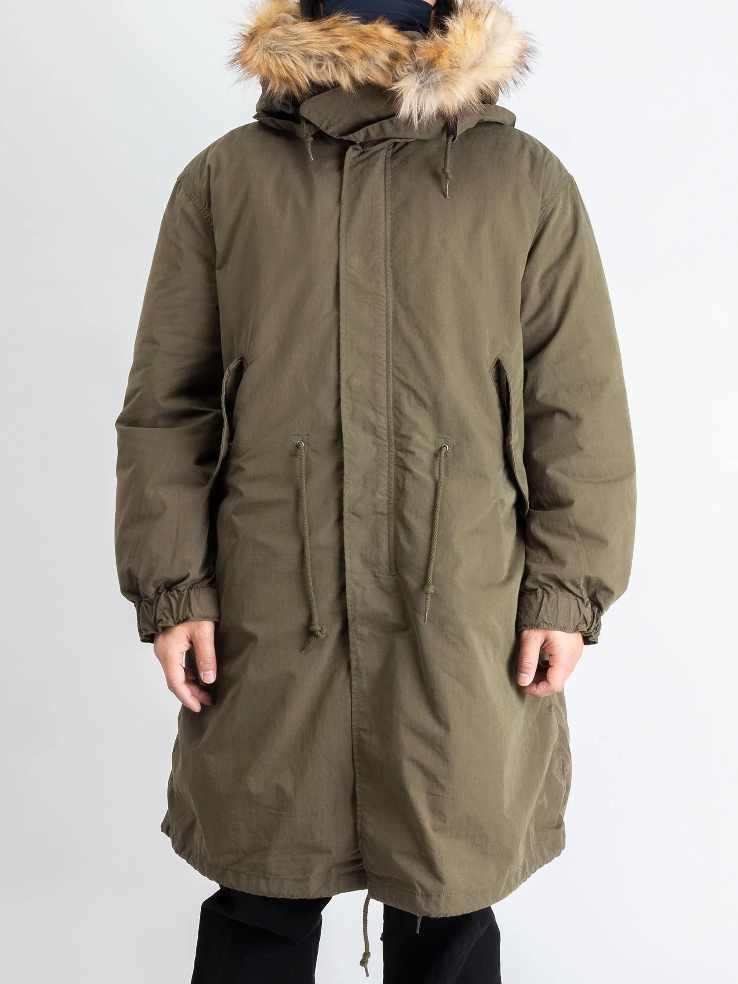 Fishtail Parka in Olive - Image 2