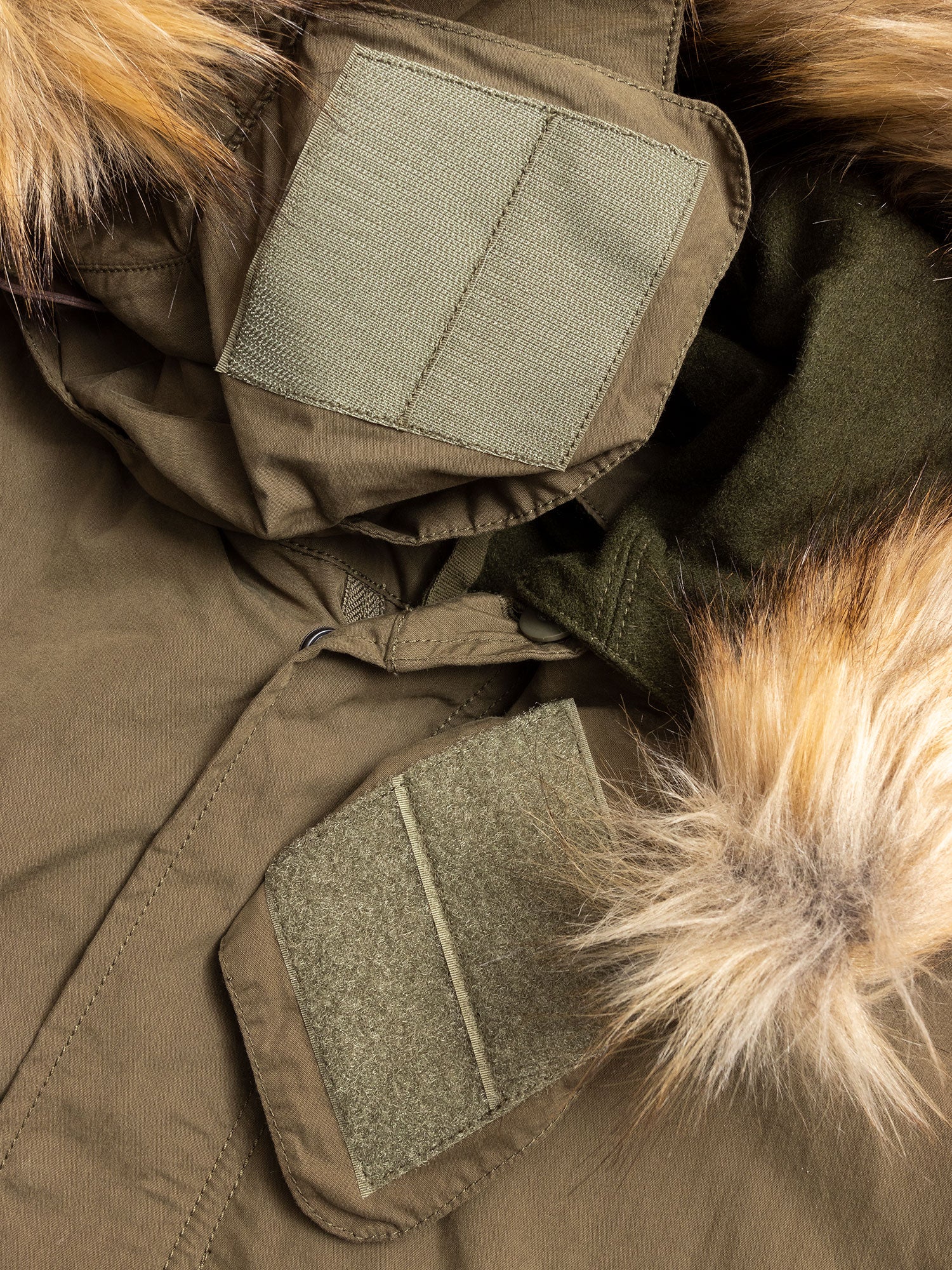 Fishtail Parka in Olive - Image 4
