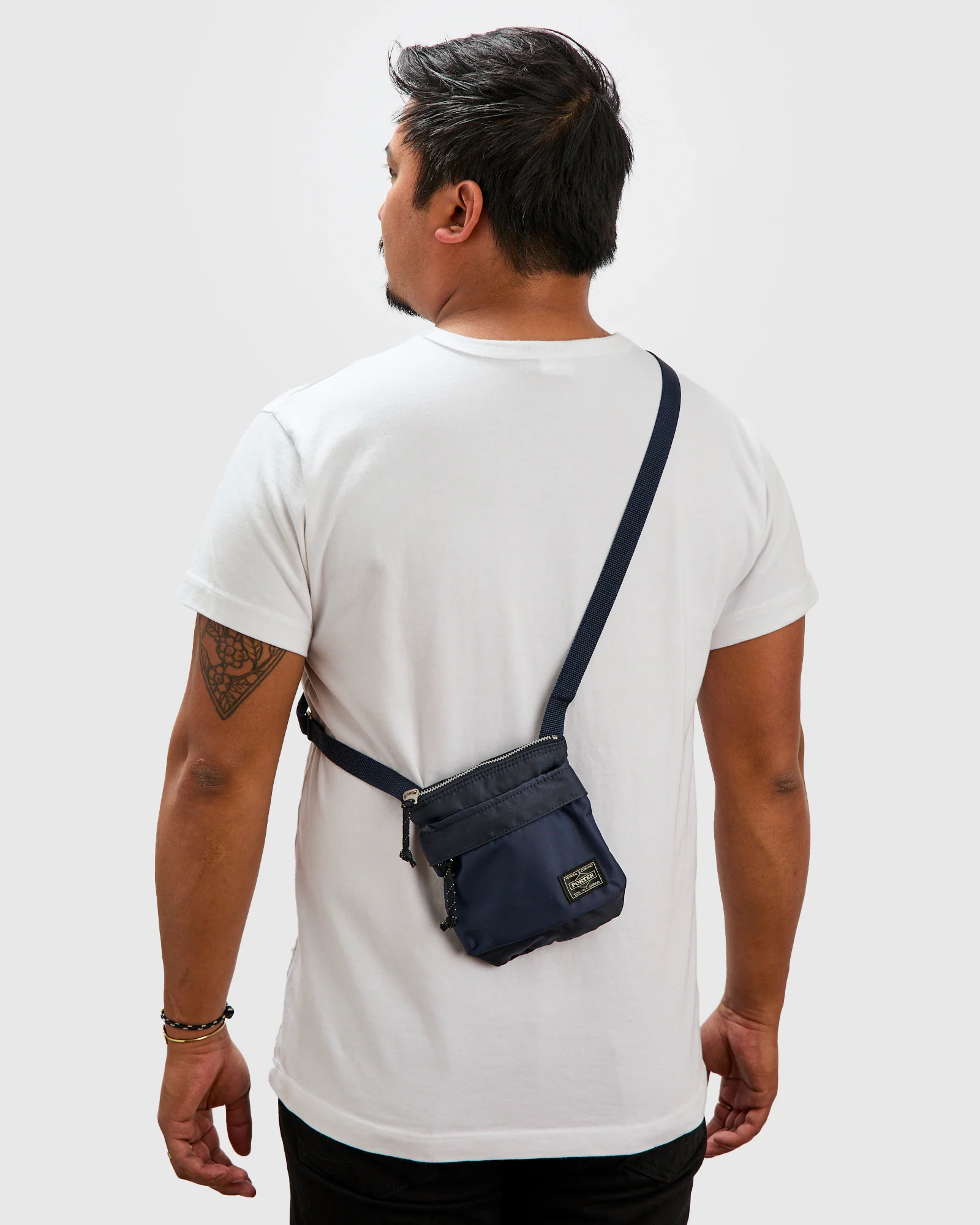 5461 "Force" Shoulder Pouch in Navy - Image 2