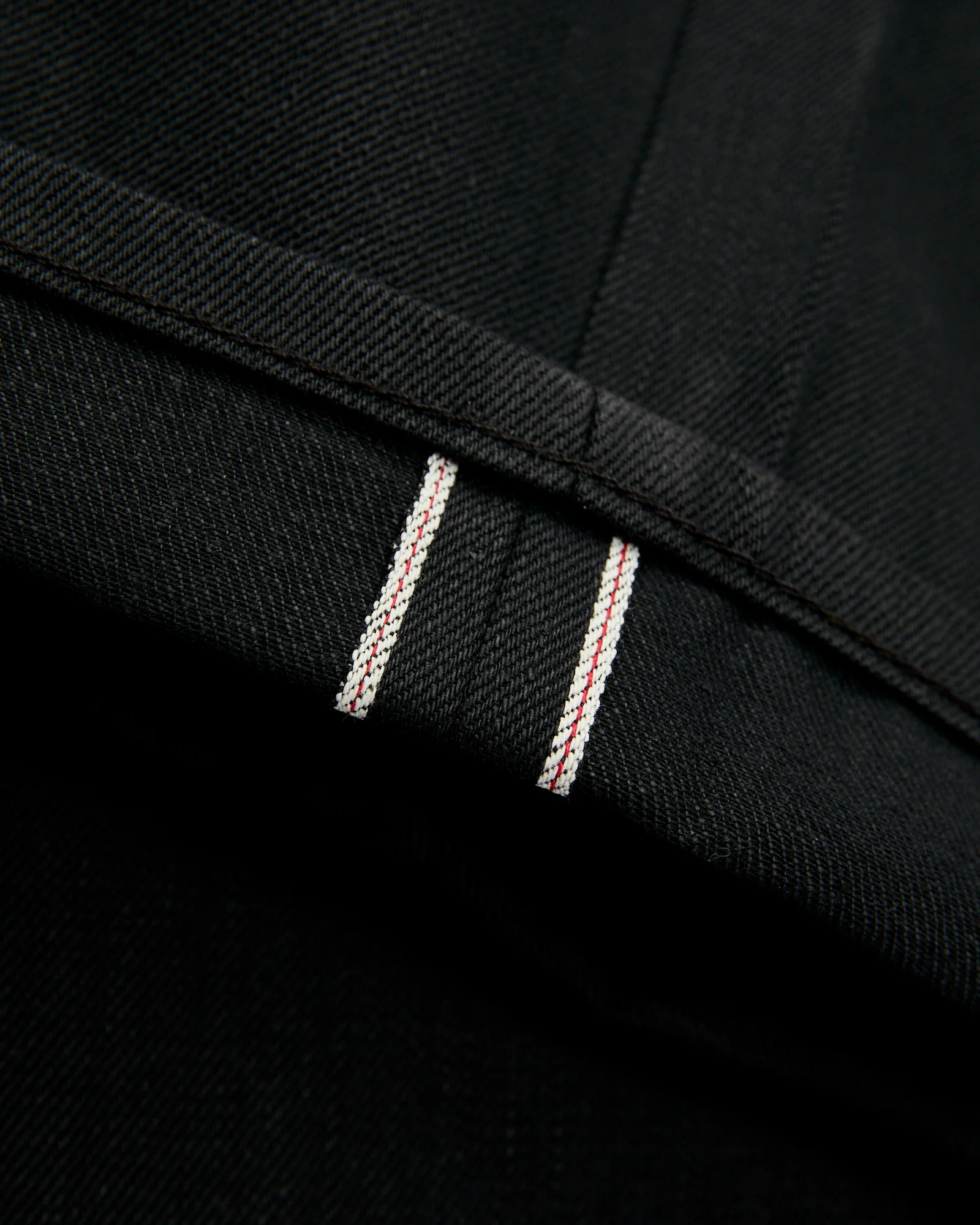 "Forever Black" 12.5oz No-Fade Selvedge Denim - True Guy Fit - Image 12