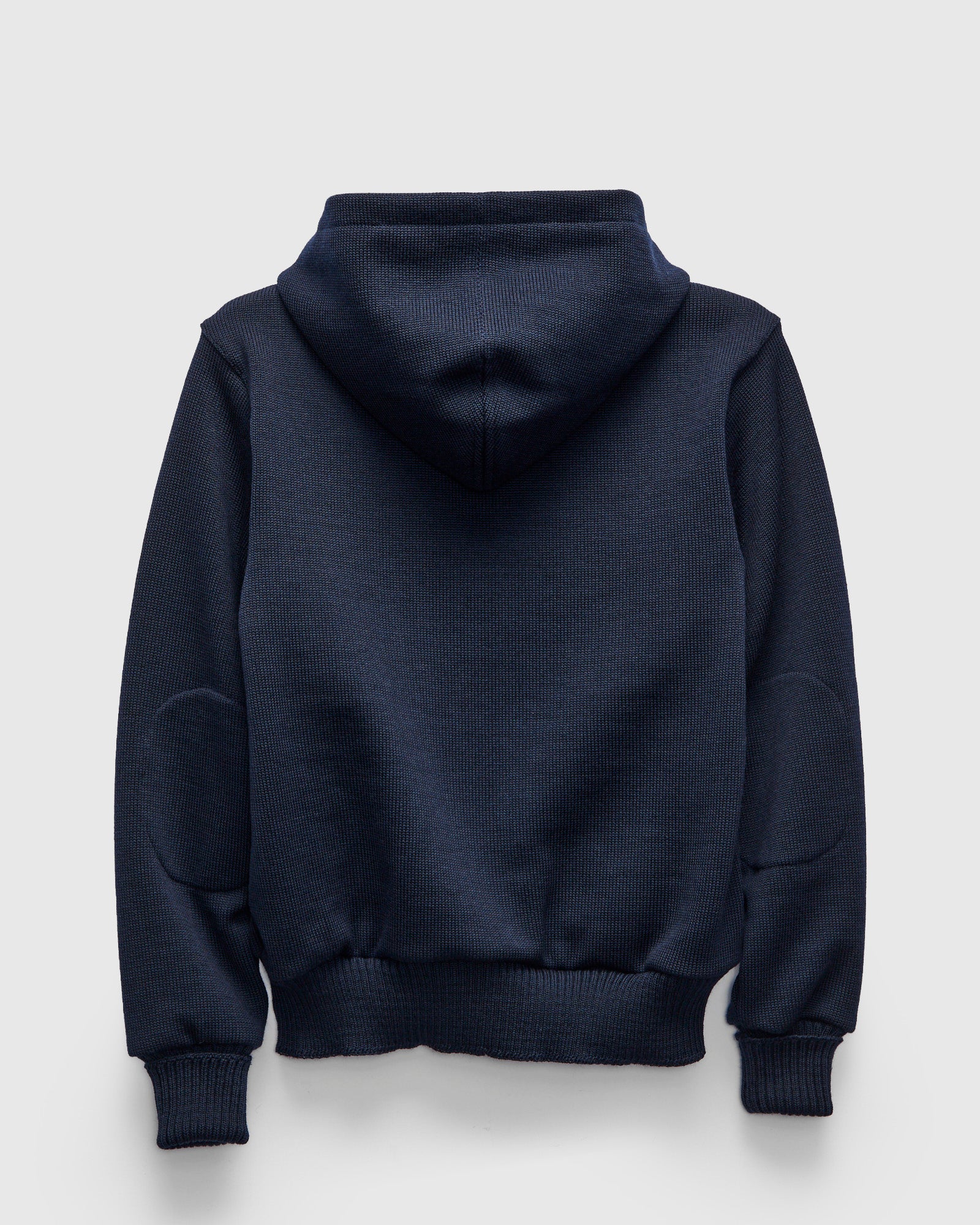 "Full Throttle" Moto Hoodie in Dark Navy - Image 2