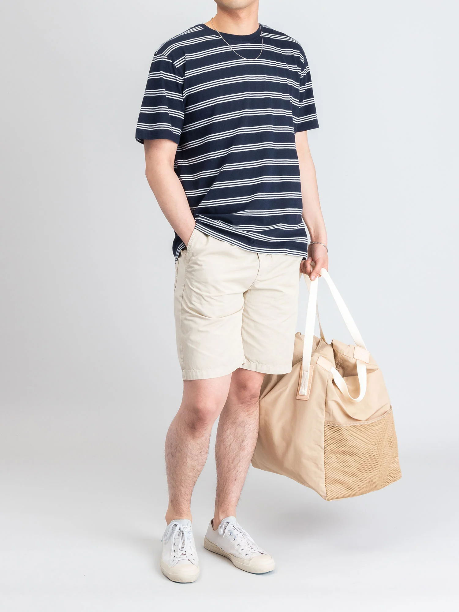 Functional Tote Bag in Beige - Image 8