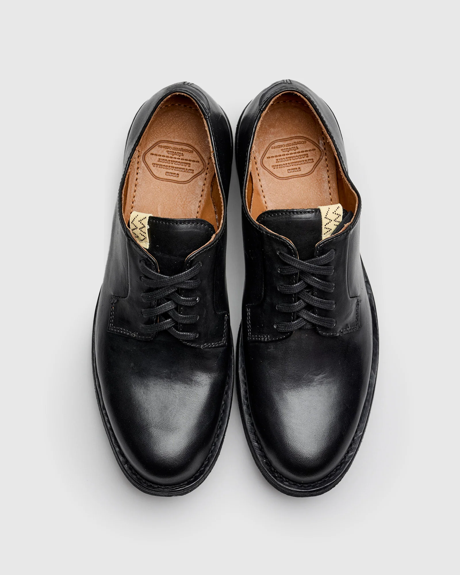 G.P.O-Folk Derby in Black Horsehide - Image 6