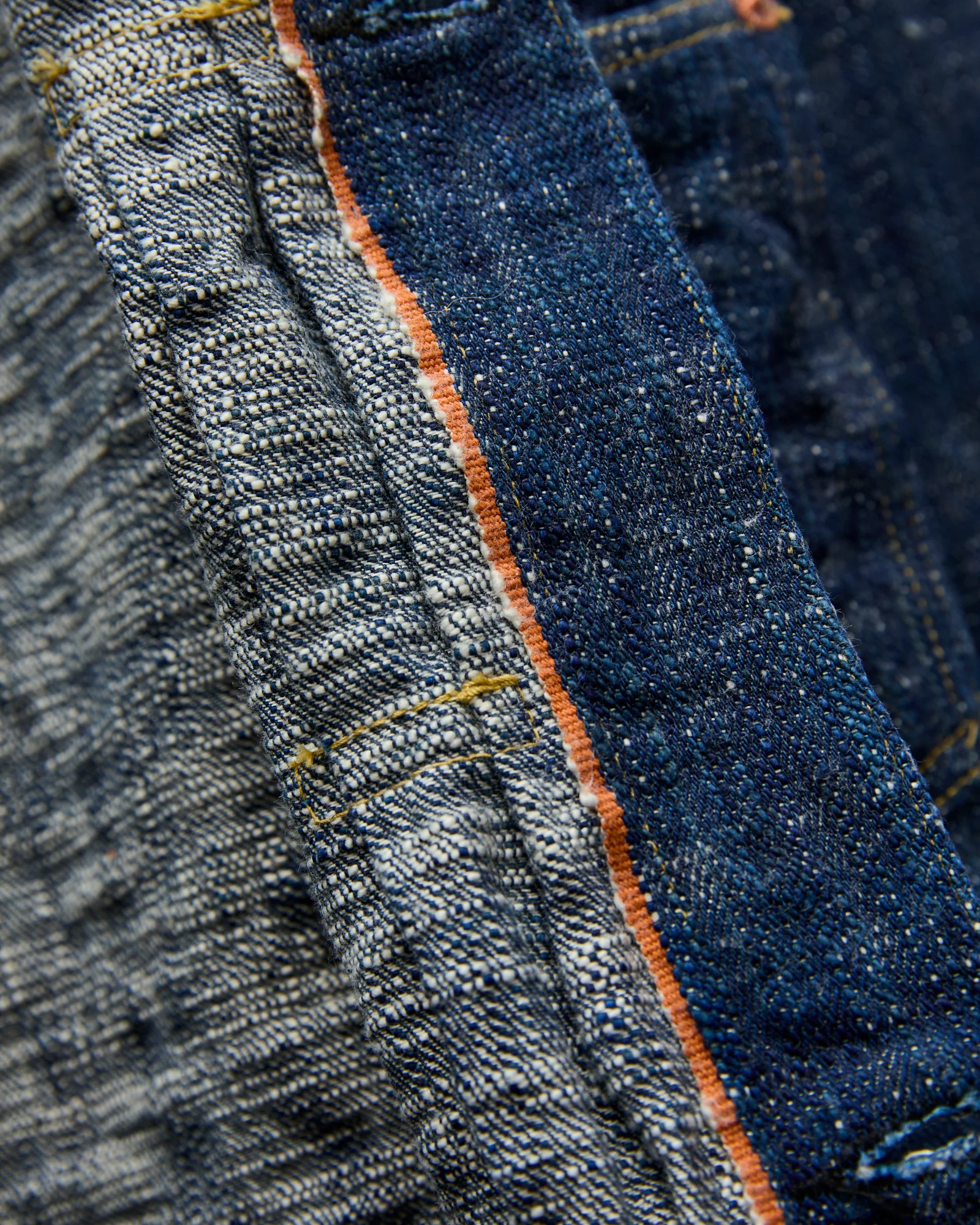 "Green Indigo Skein Dye" 15oz Kasezome WWII Type-1 Selvedge Denim Jacket - Image 9