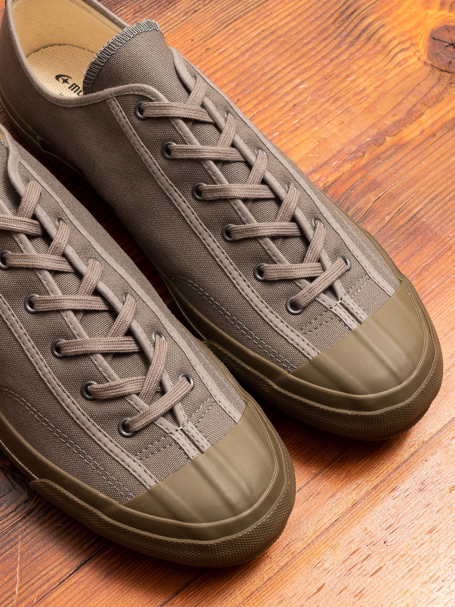 Gym Court Sneaker in Grey - Image 3