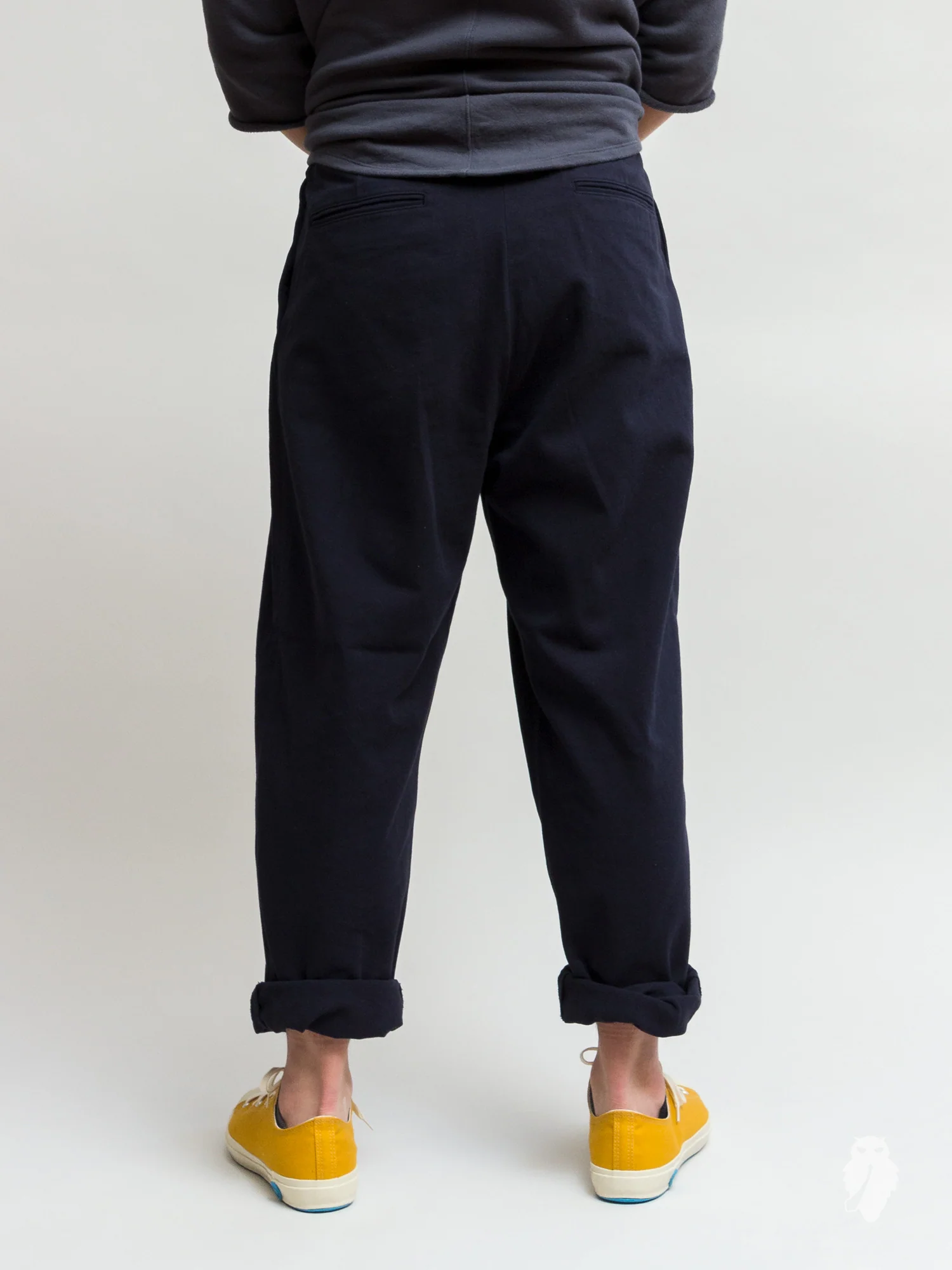 Hakama Pants in Navy - Image 10