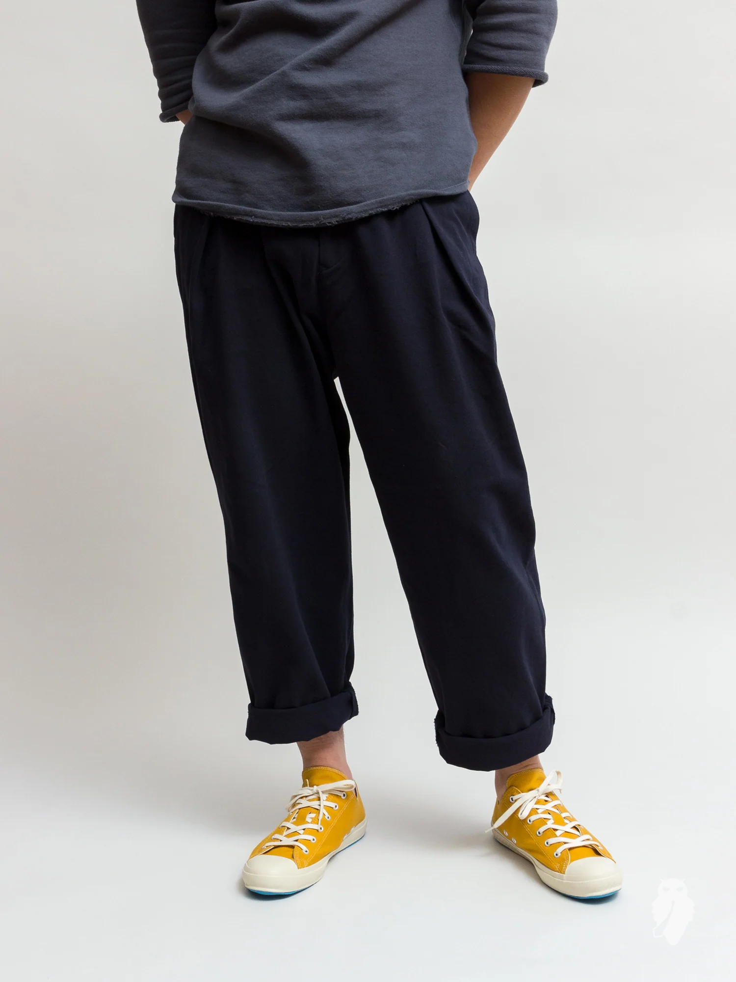 Hakama Pants in Navy - Image 2