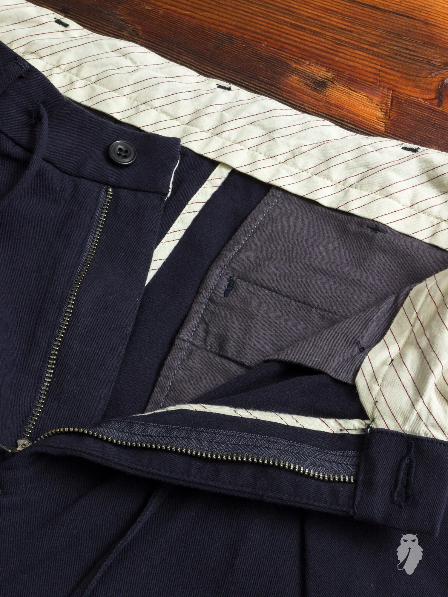 Hakama Pants in Navy - Image 7