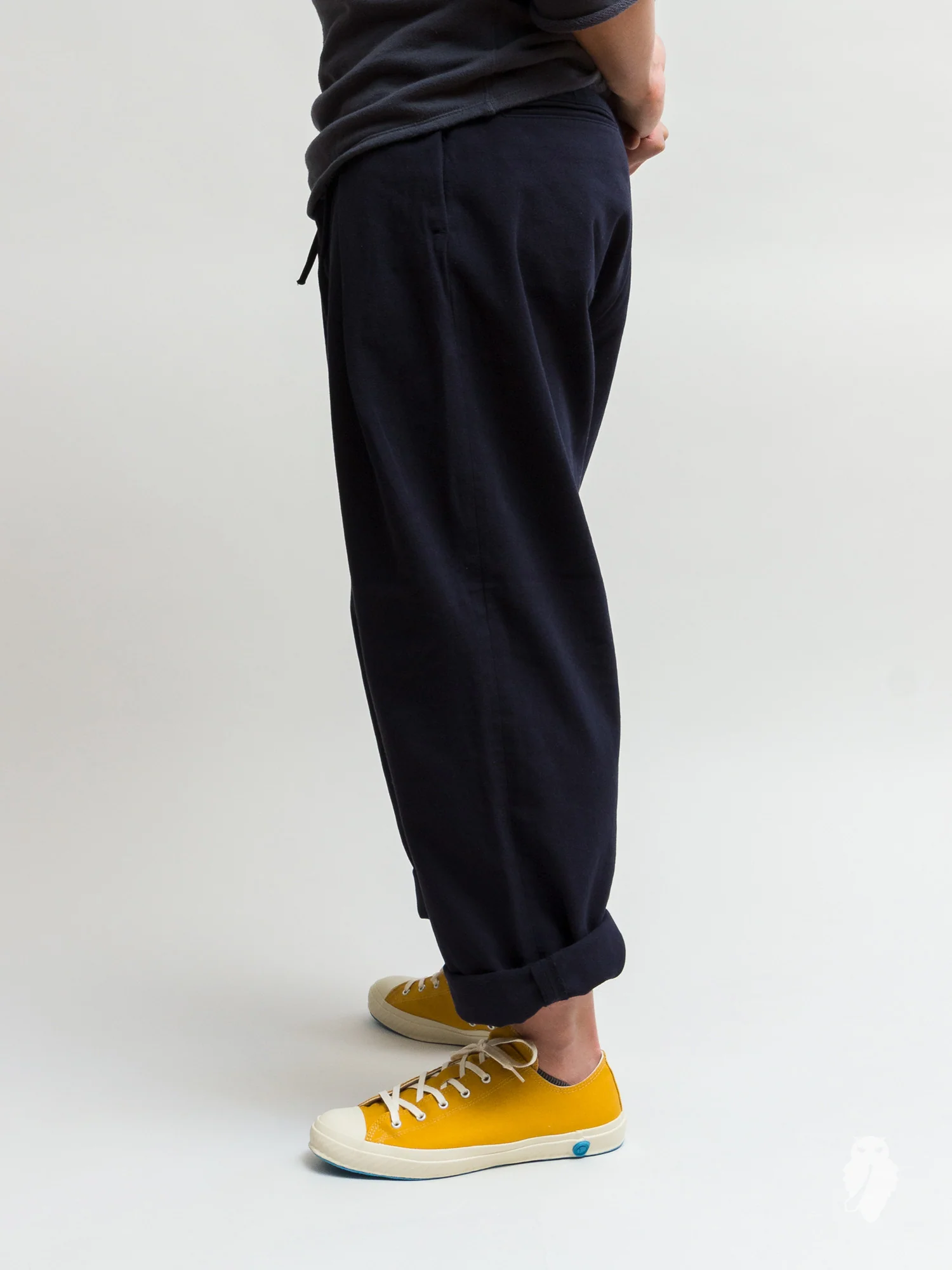 Hakama Pants in Navy - Image 9