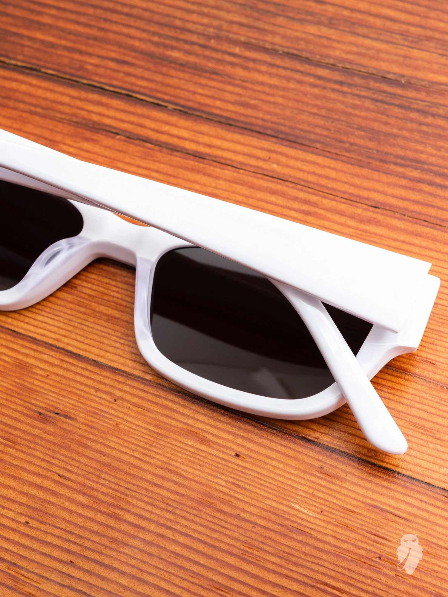 "Moon" Sunglasses in White - Image 3