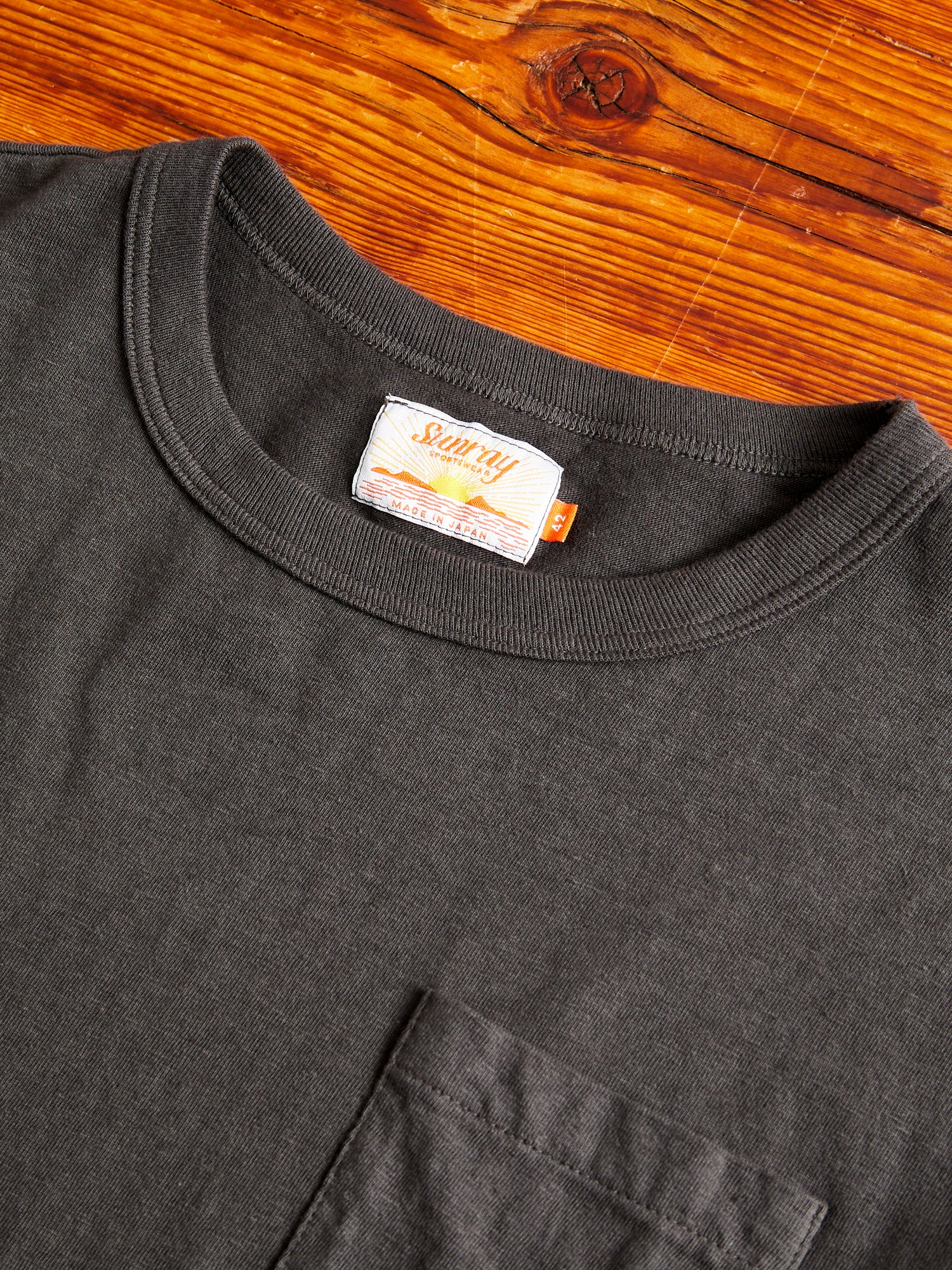 Hanalei Short Sleeve T-Shirt in Kokushoku Black - Image 4