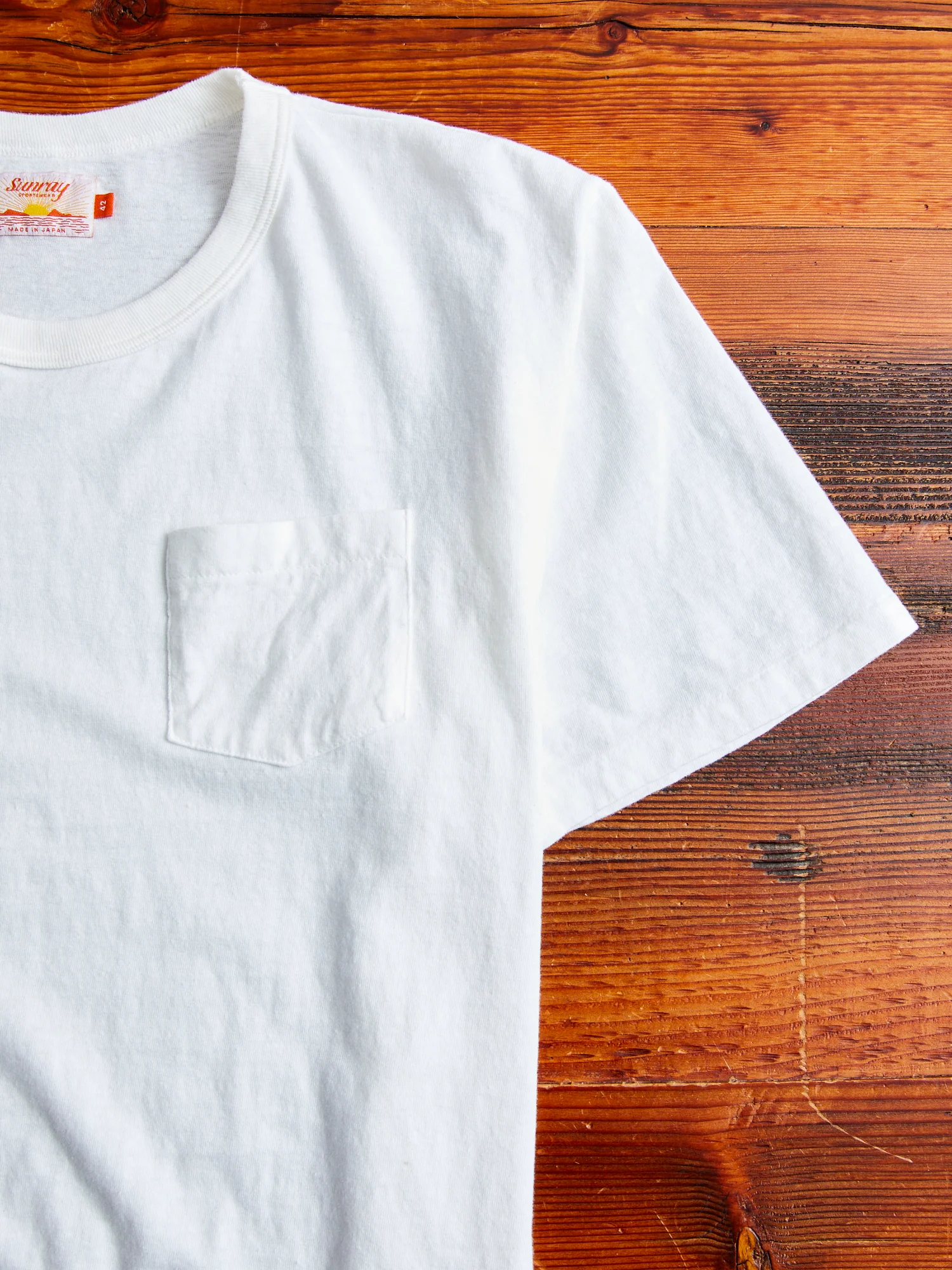 Hanalei Short Sleeve T-Shirt in Off White - Image 4