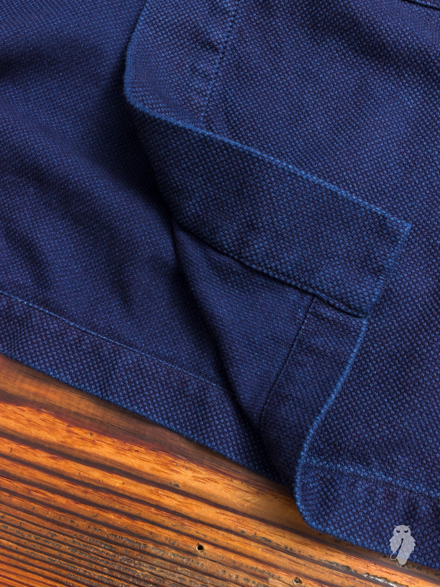 Haori Sashiko Coat in Indigo - Image 9
