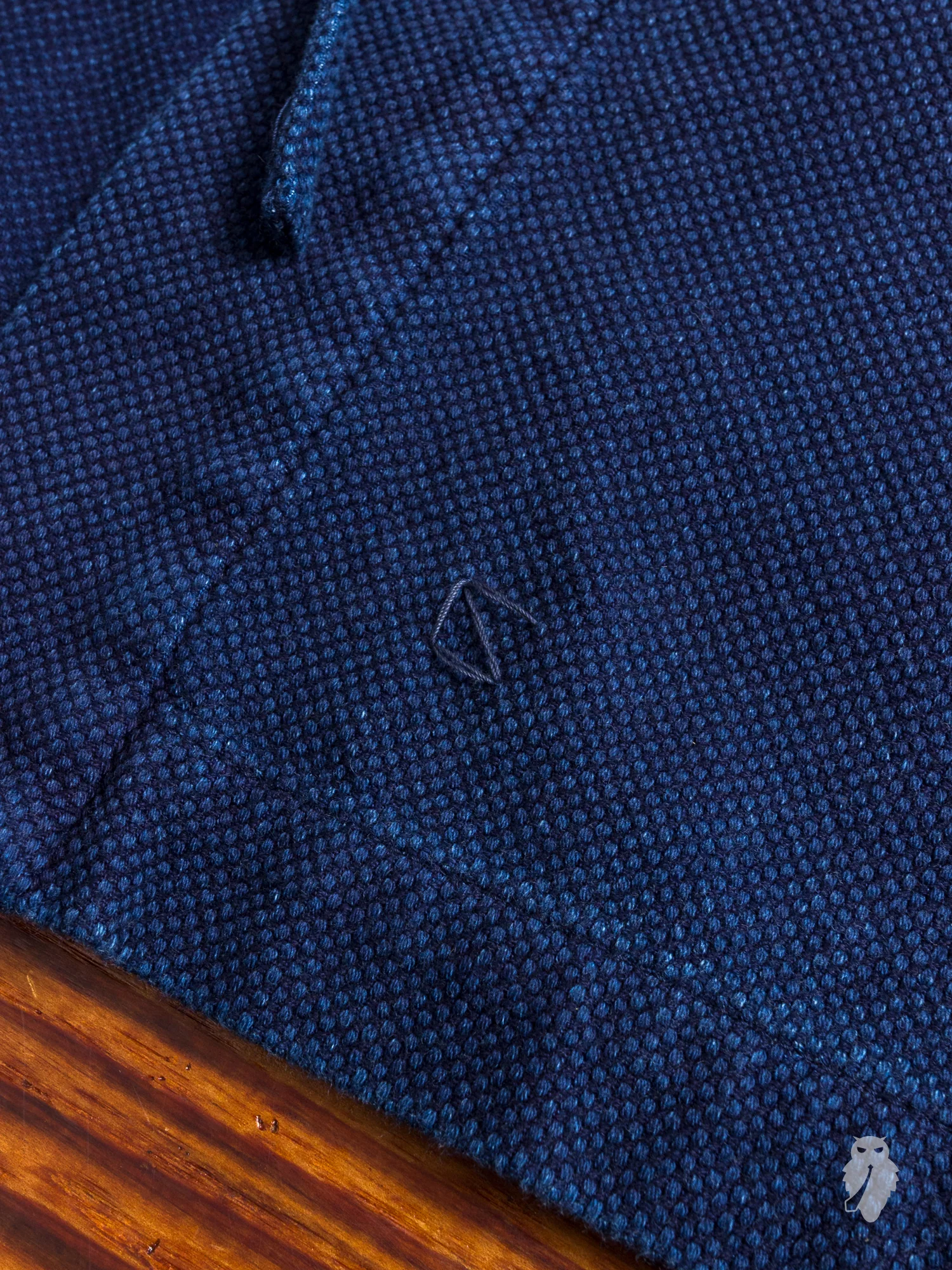 Haori Sashiko Shirt in Indigo Kofu Remake - Image 6