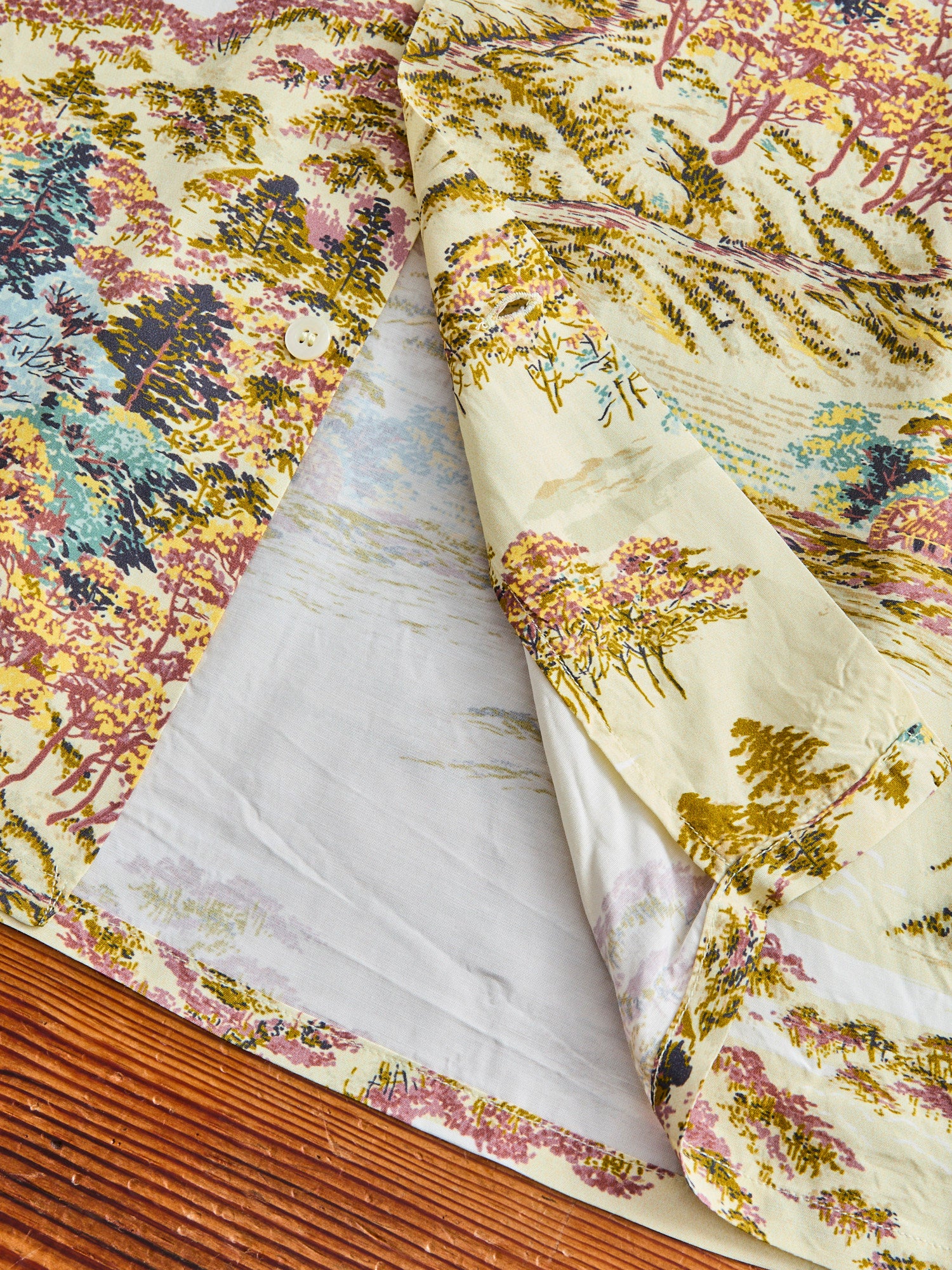 Hawaiian Vacation Shirt in Yellow Foliage - Image 8