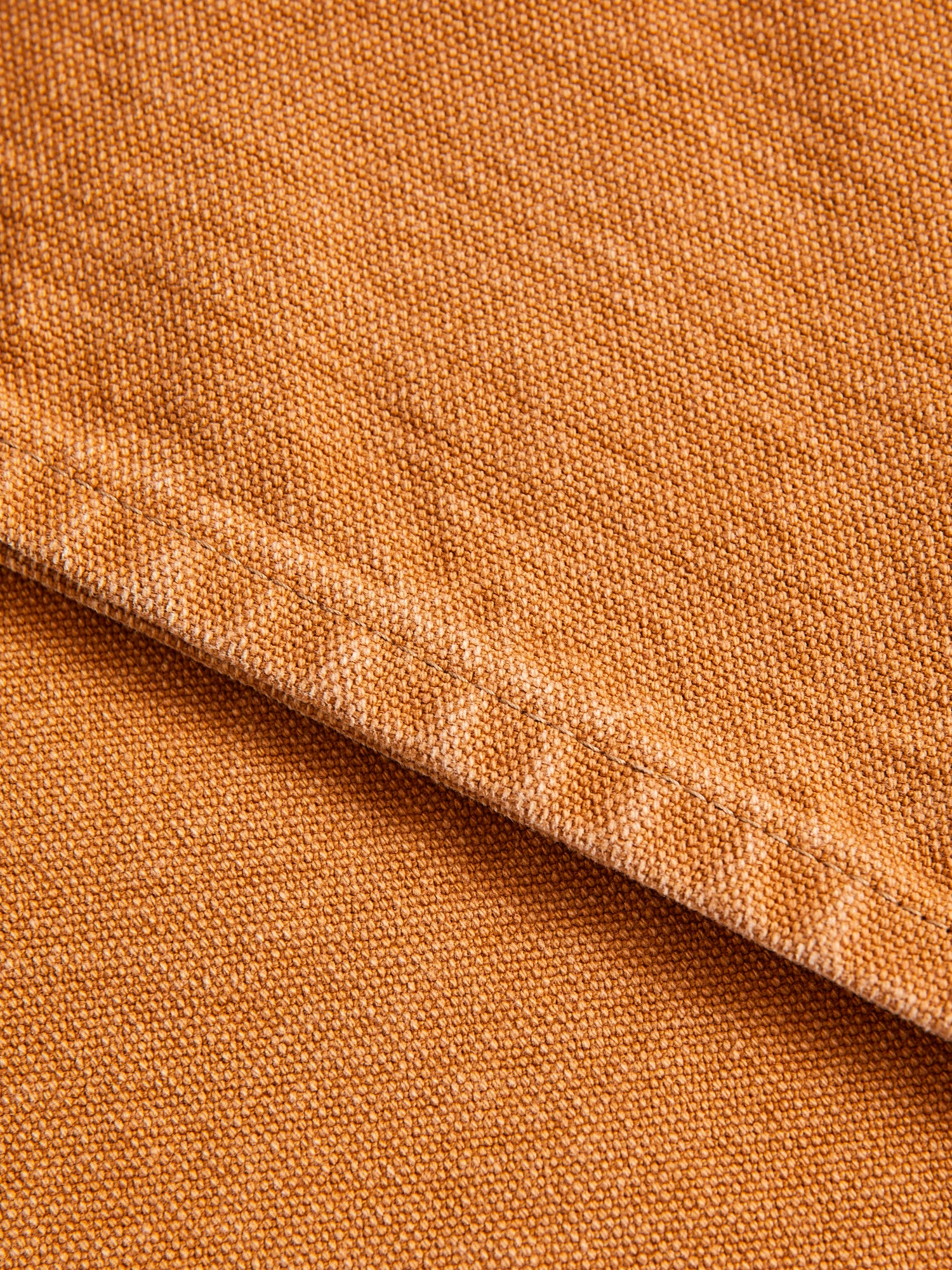 Heavy Canvas Cinch Back Work Pants in Brown - Image 8
