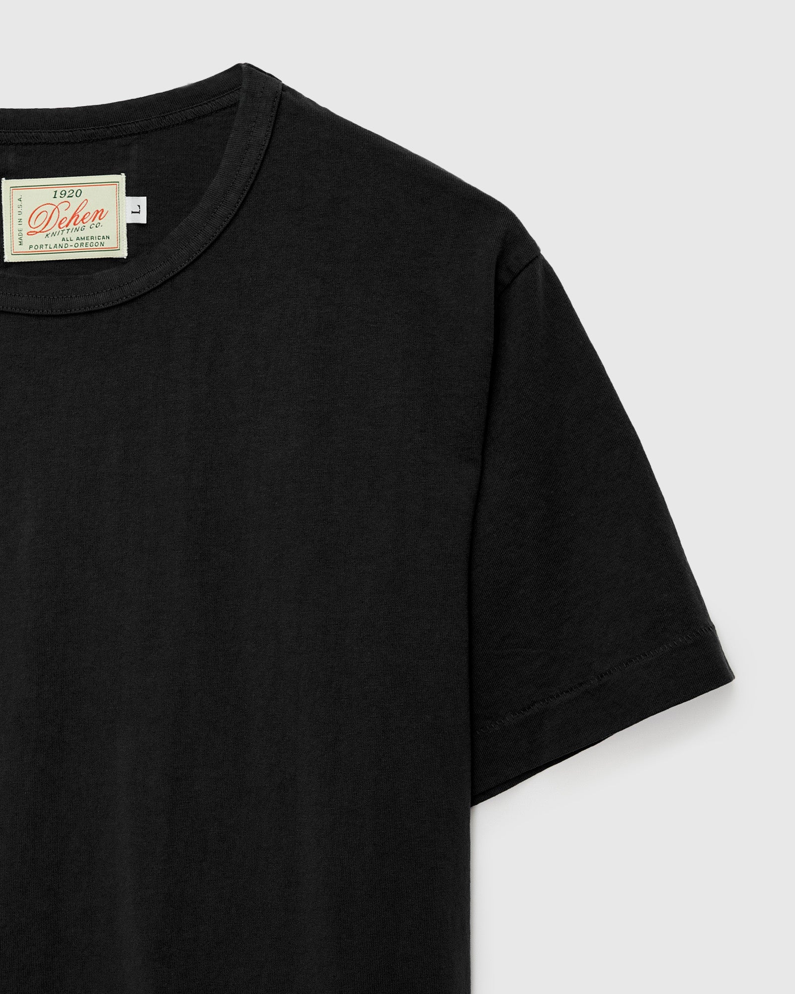 Heavy Duty Tee in Black - Image 4