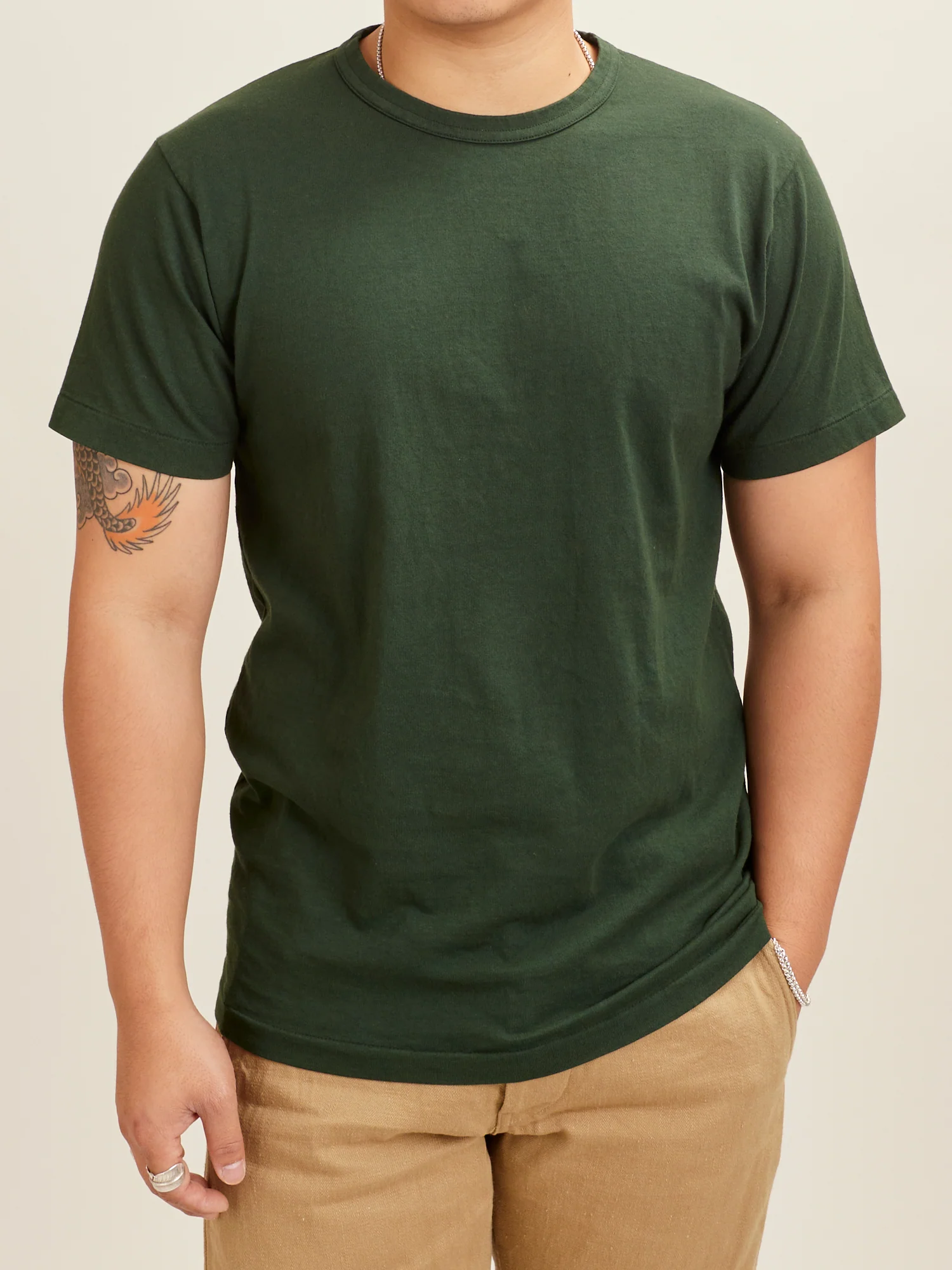 Heavy Duty Tee in Pine - Image 2