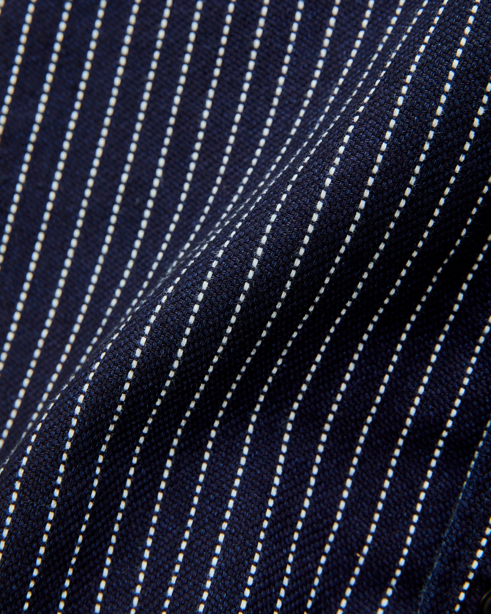 Heavy Selvedge Flannel Shirt in Wabash Indigo - Image 7