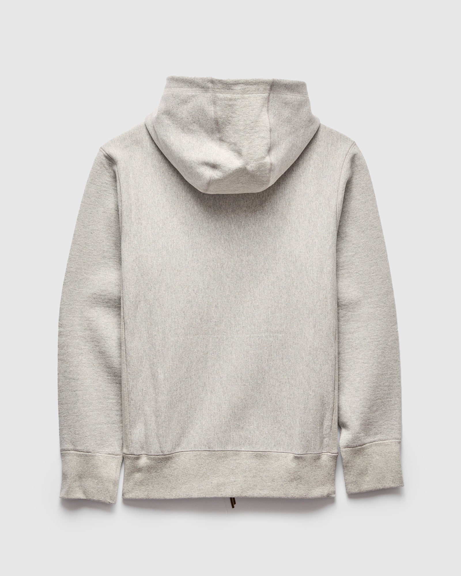 Heavyweight Zip Hoodie in Oatmeal - Image 2