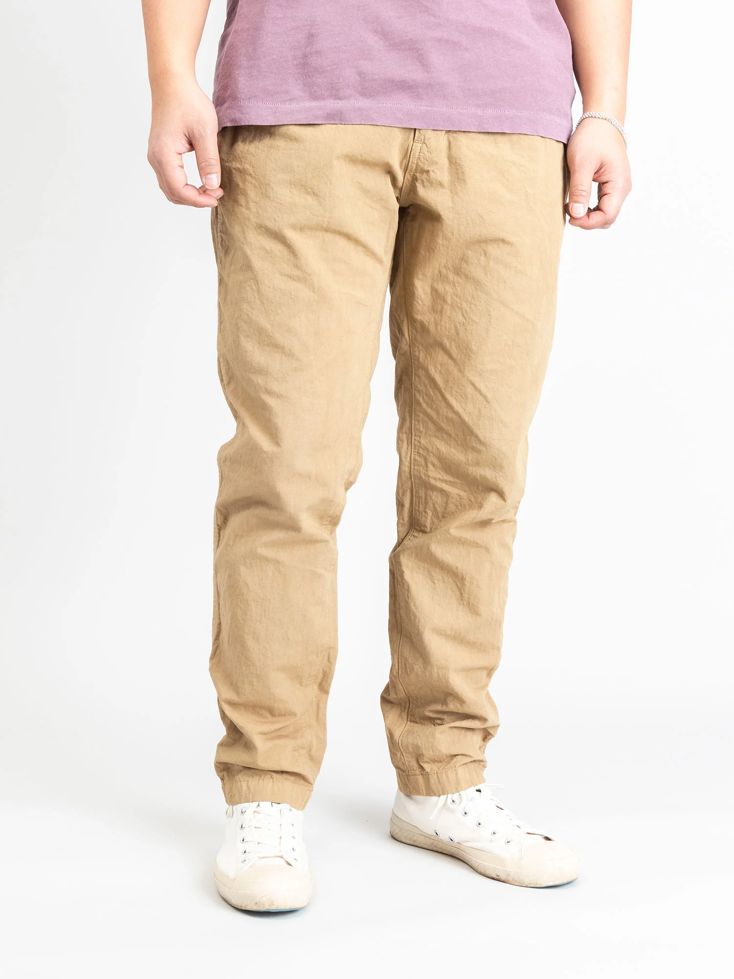 Hemp Easy Pants in Beige - Image 2