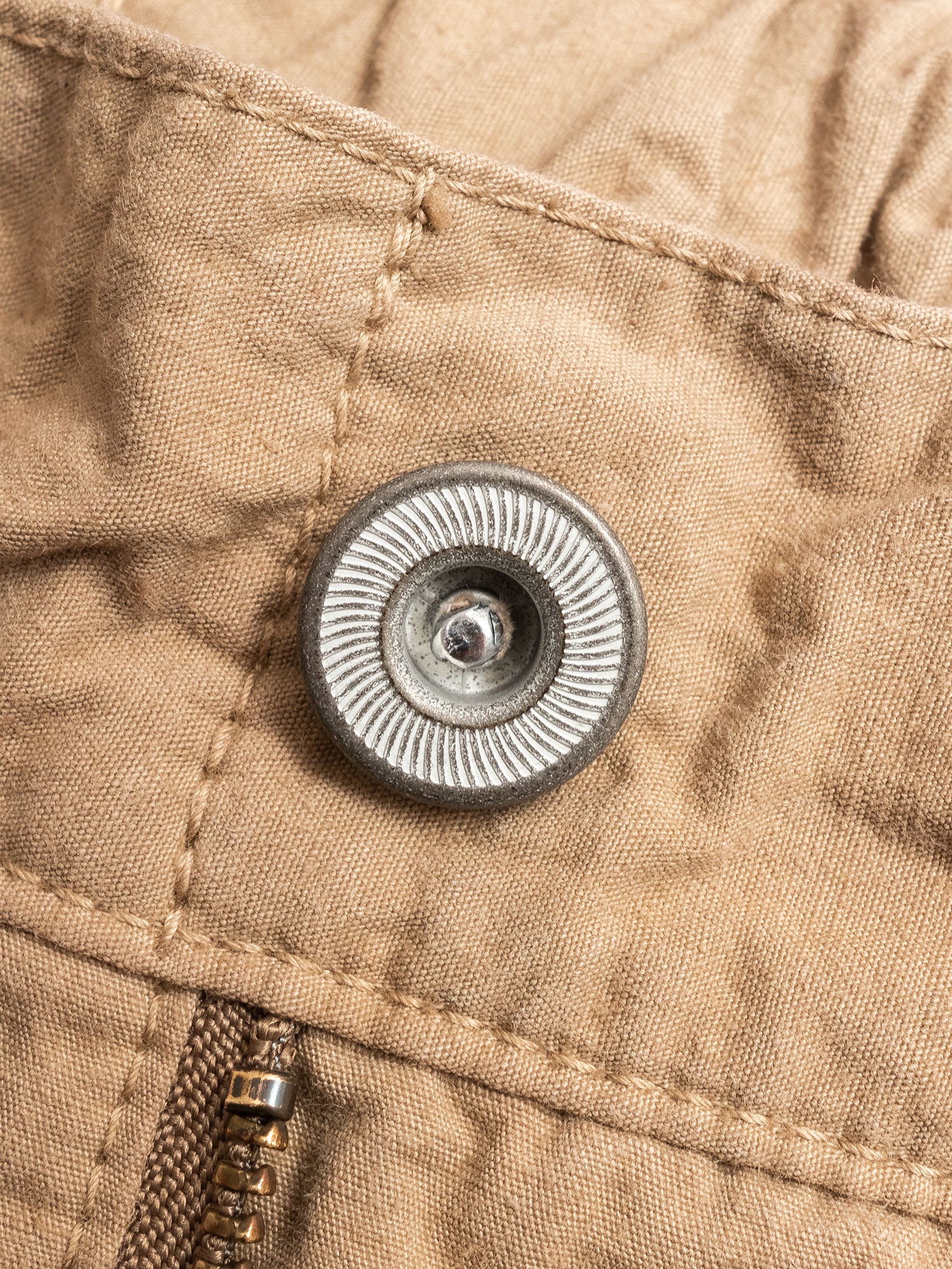 Hemp Tapered Pants in Beige - Image 6