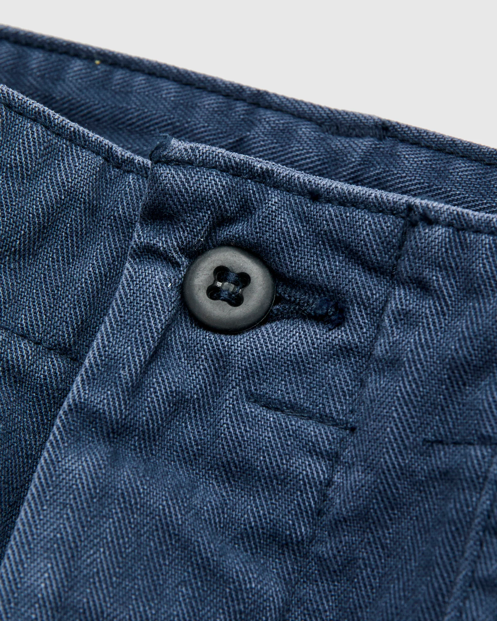 Herringbone Summer Fatigue Pants in Navy - Image 7