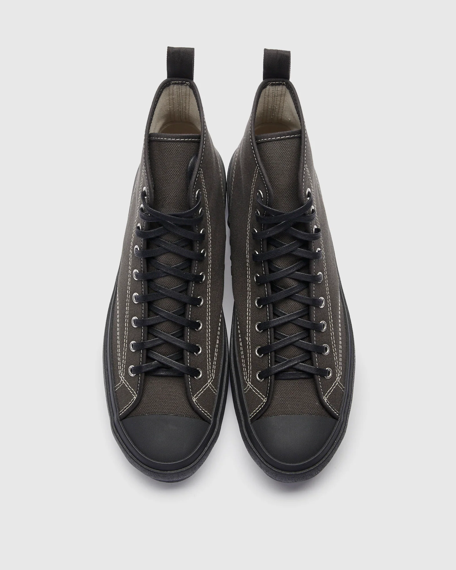Hi Basket Sneaker in Charcoal - Image 5