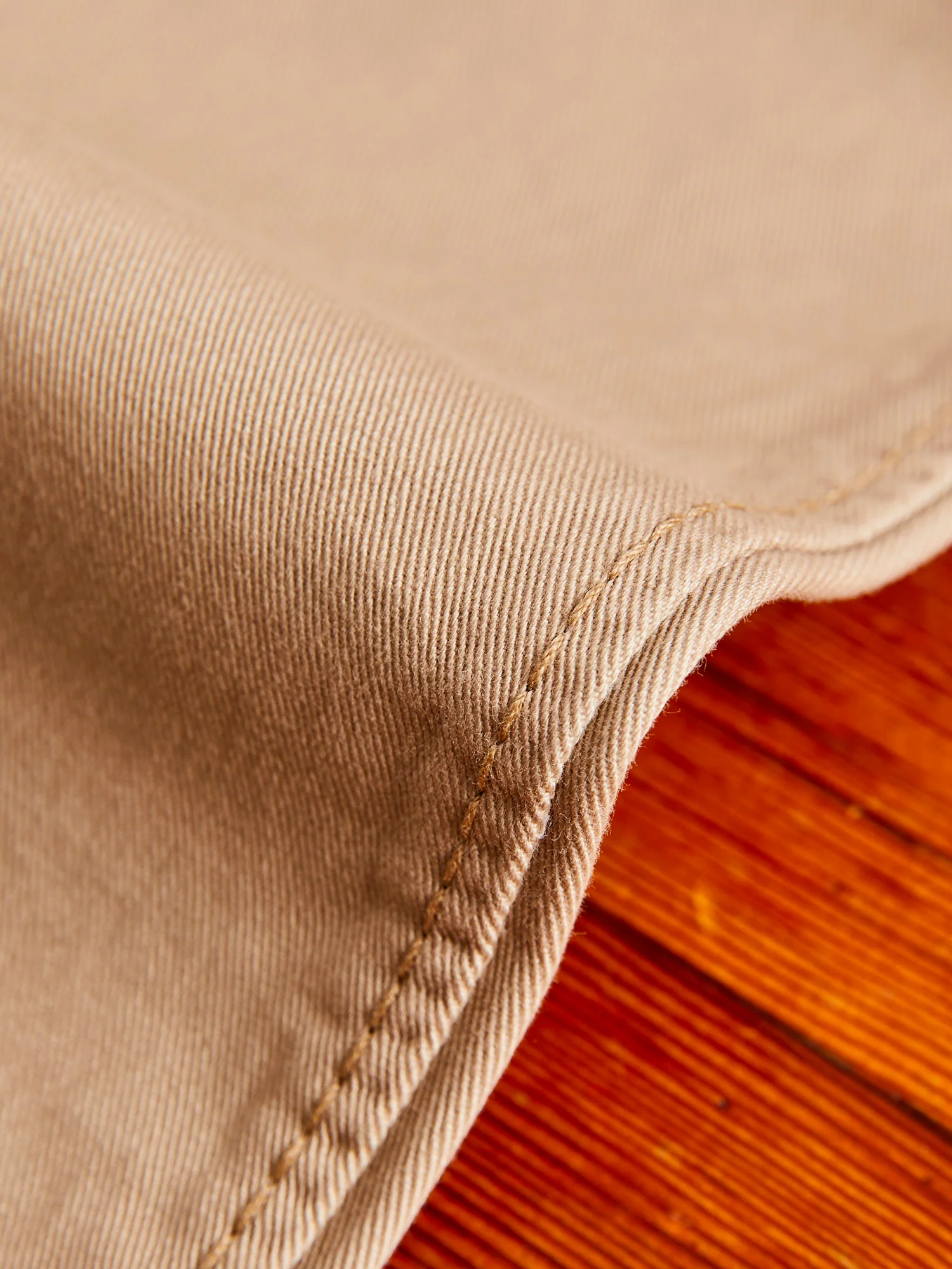 High Density Twill Chino in Beige - Image 8