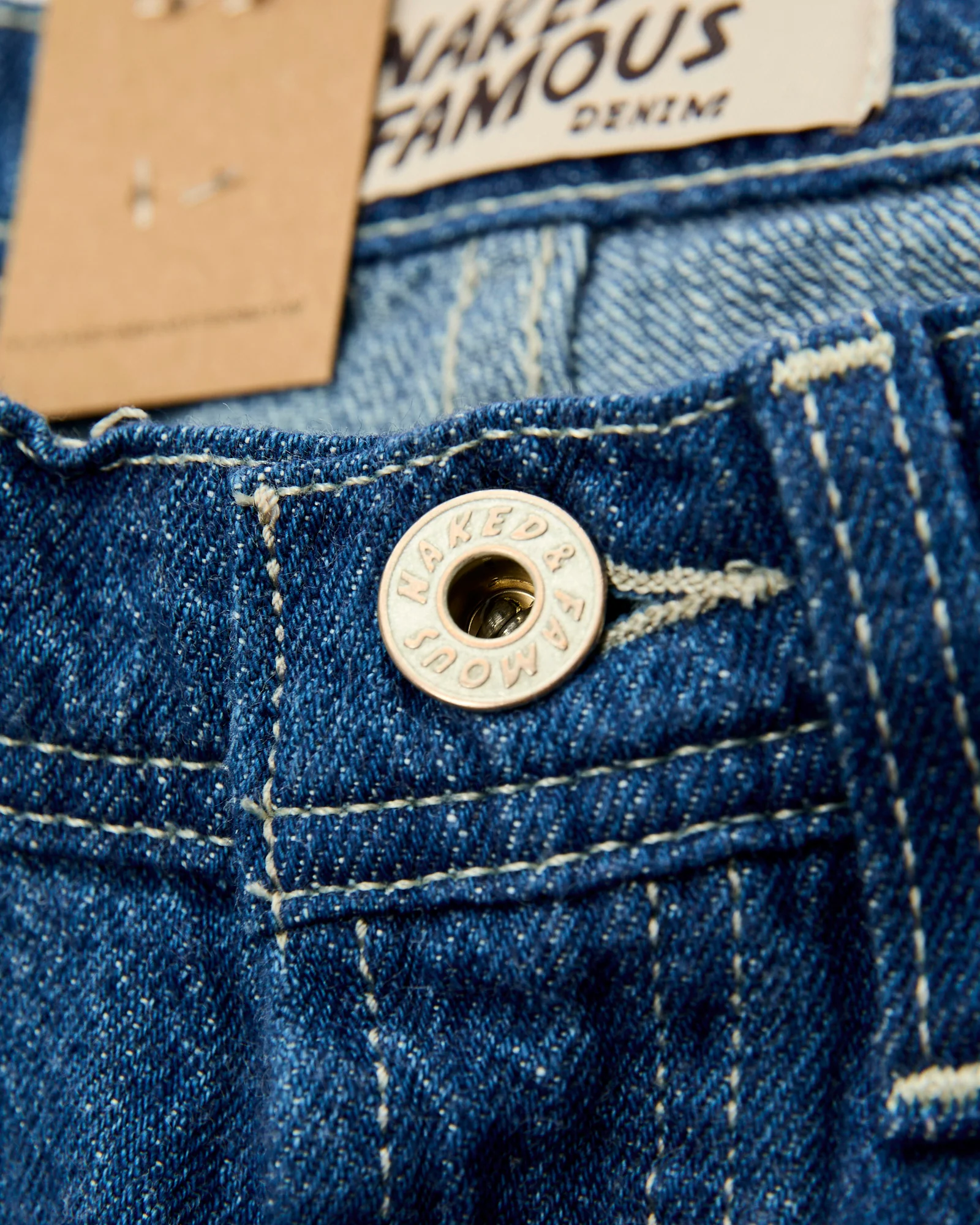 "High Noon" 10oz Lightweight Selvedge Denim - True Guy Fit - Image 8