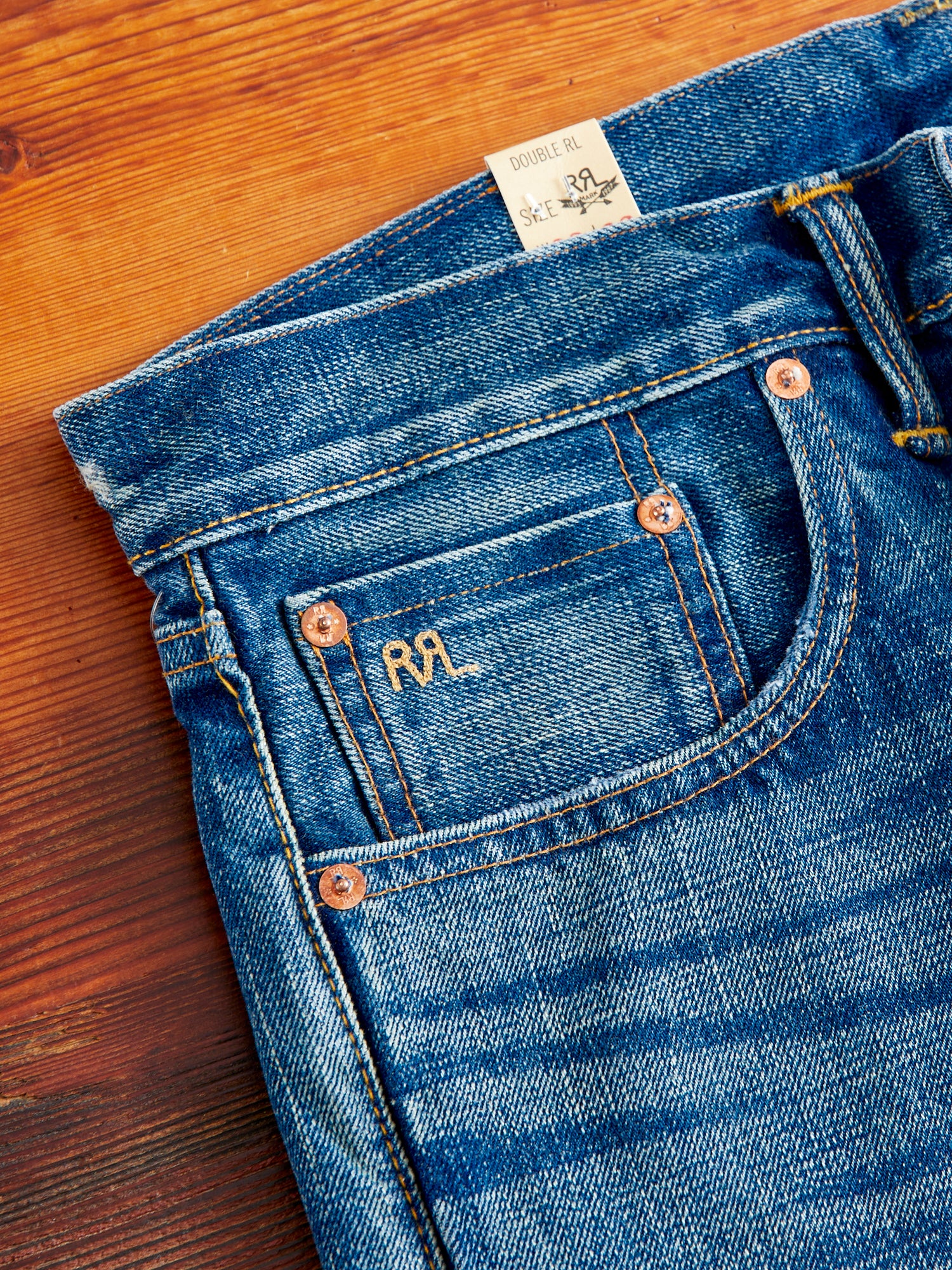 "Hillsview Wash"  16oz Selvedge Denim - Slim Fit - Image 5
