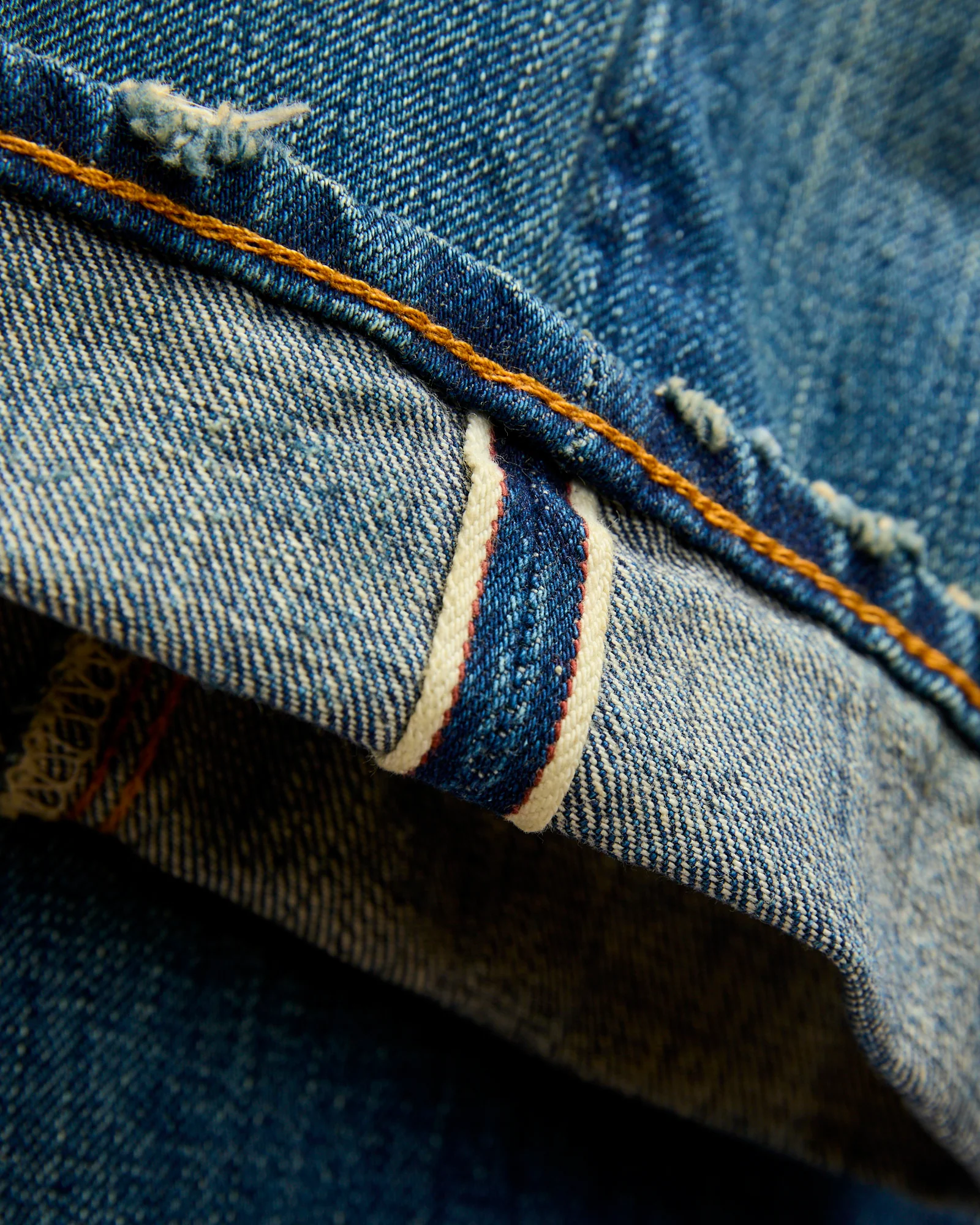 "Hillsview Wash"  16oz Selvedge Denim - Straight Fit - Image 7