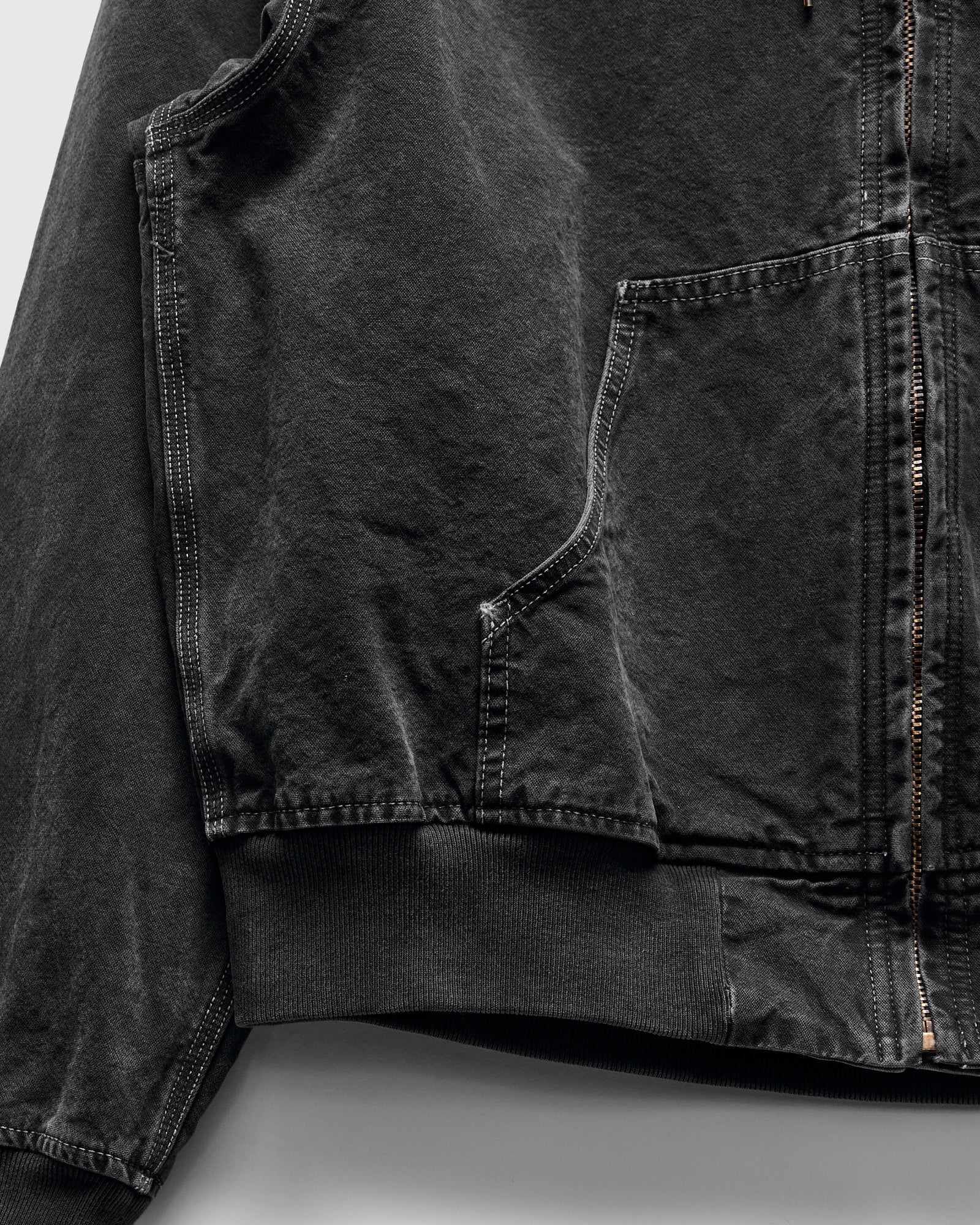 Hooded Duck Field Jacket in Black - Image 6