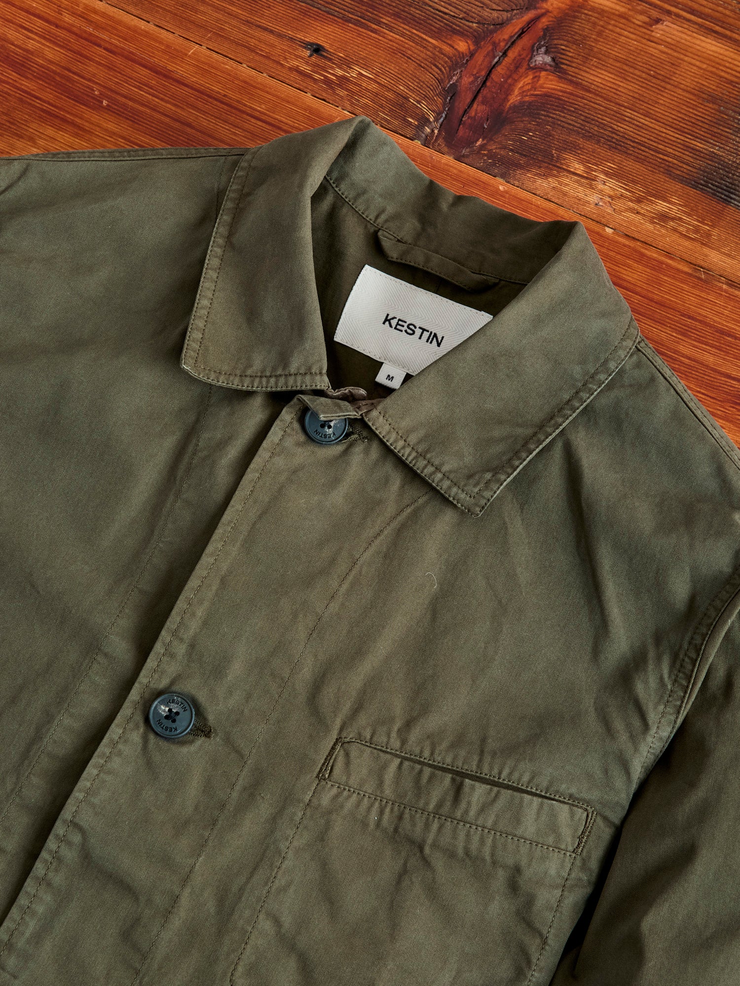 Huntly Jacket in Dark Olive - Image 5