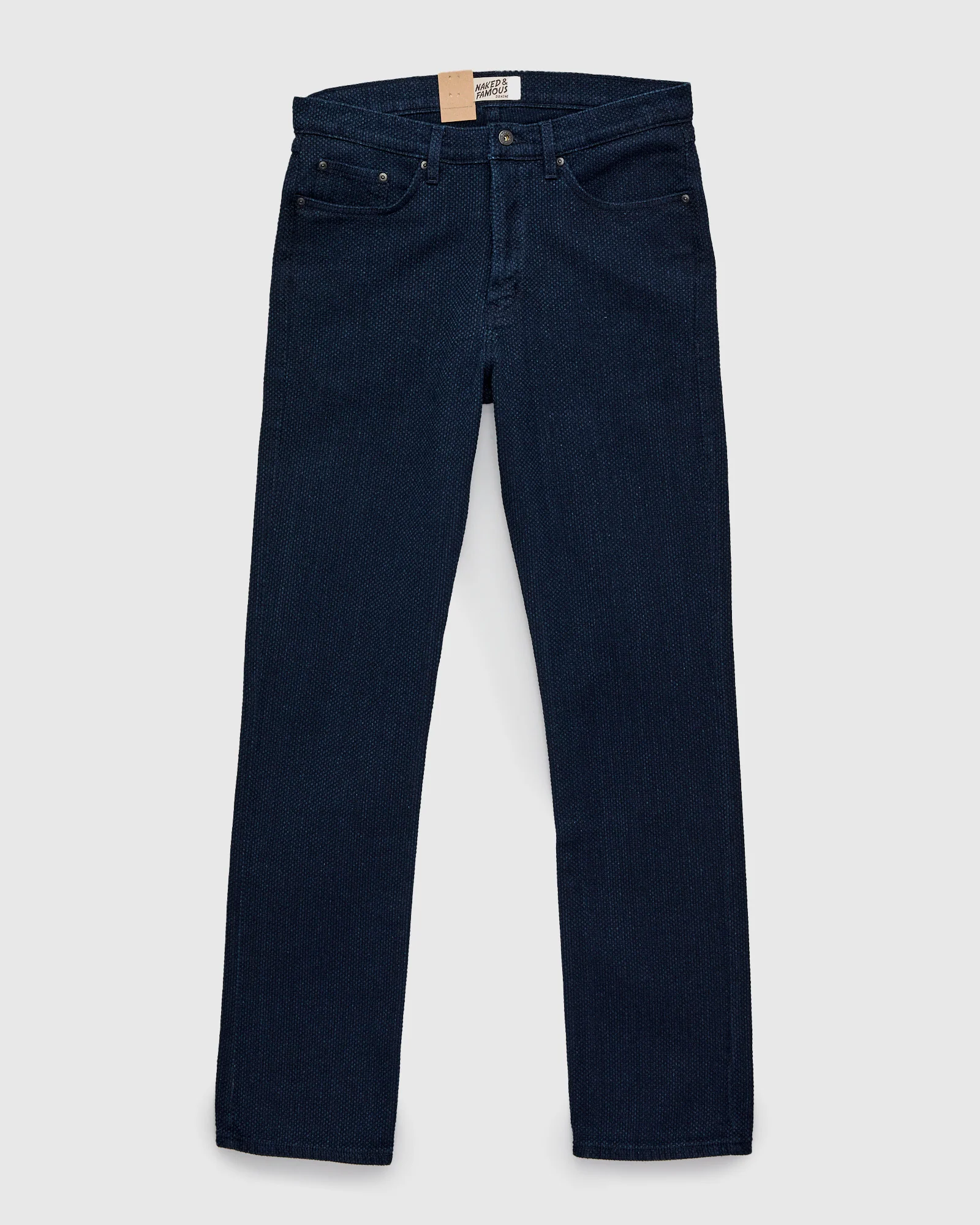 "Indigo Sashiko" 12.5oz Jacquard Denim - True Guy Fit - Image 2