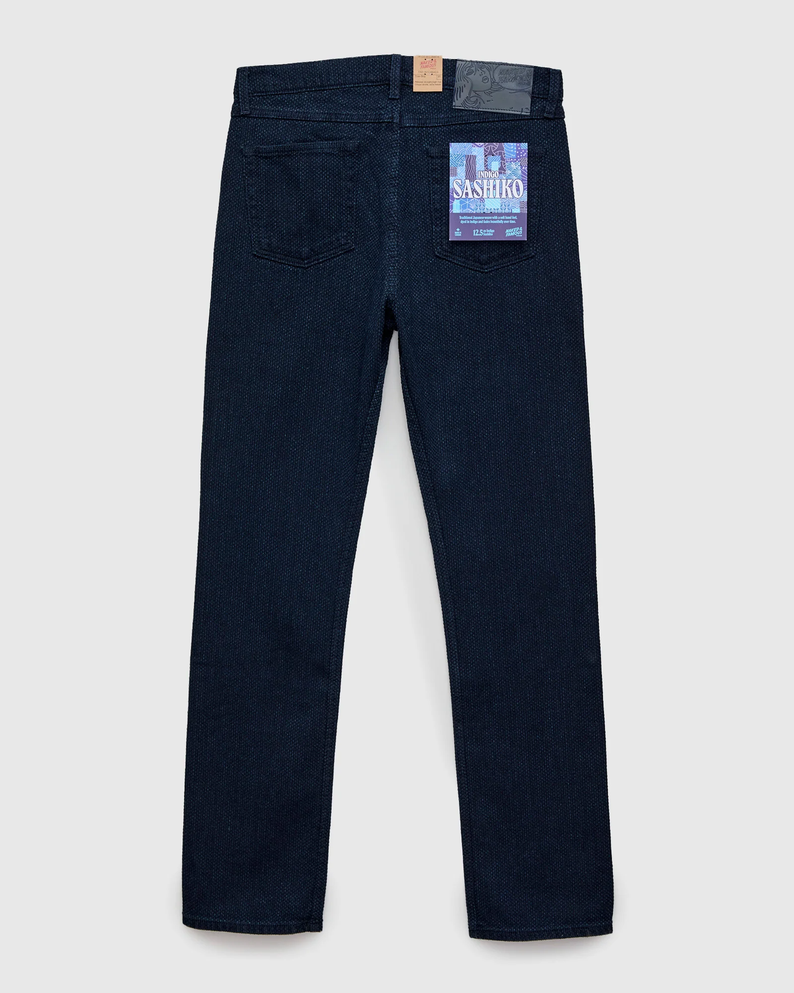 "Indigo Sashiko" 12.5oz Jacquard Denim - True Guy Fit - Image 3