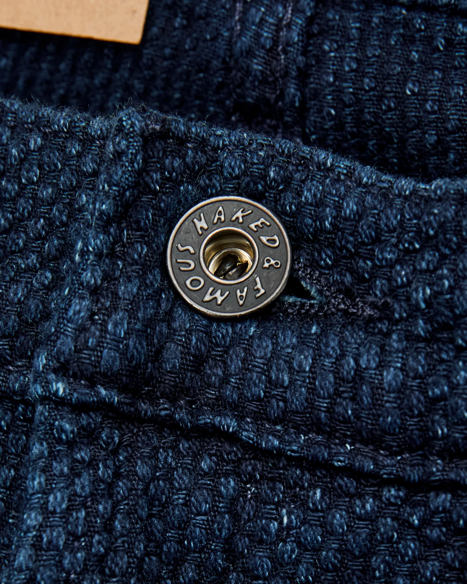 "Indigo Sashiko" 12.5oz Jacquard Denim - True Guy Fit - Image 9