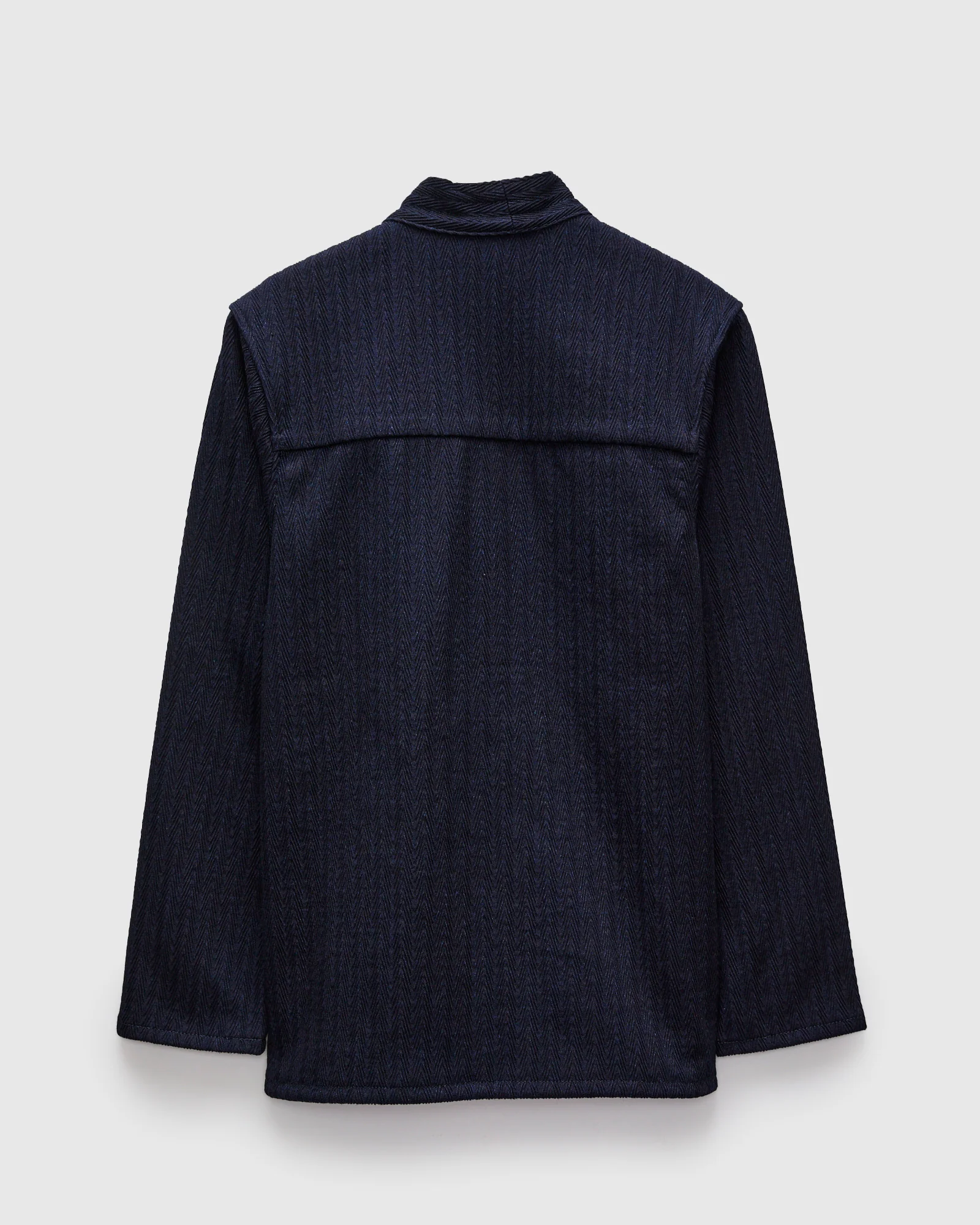 "Indigo Sugiaya" Kimono Shirt in Indigo - Image 2