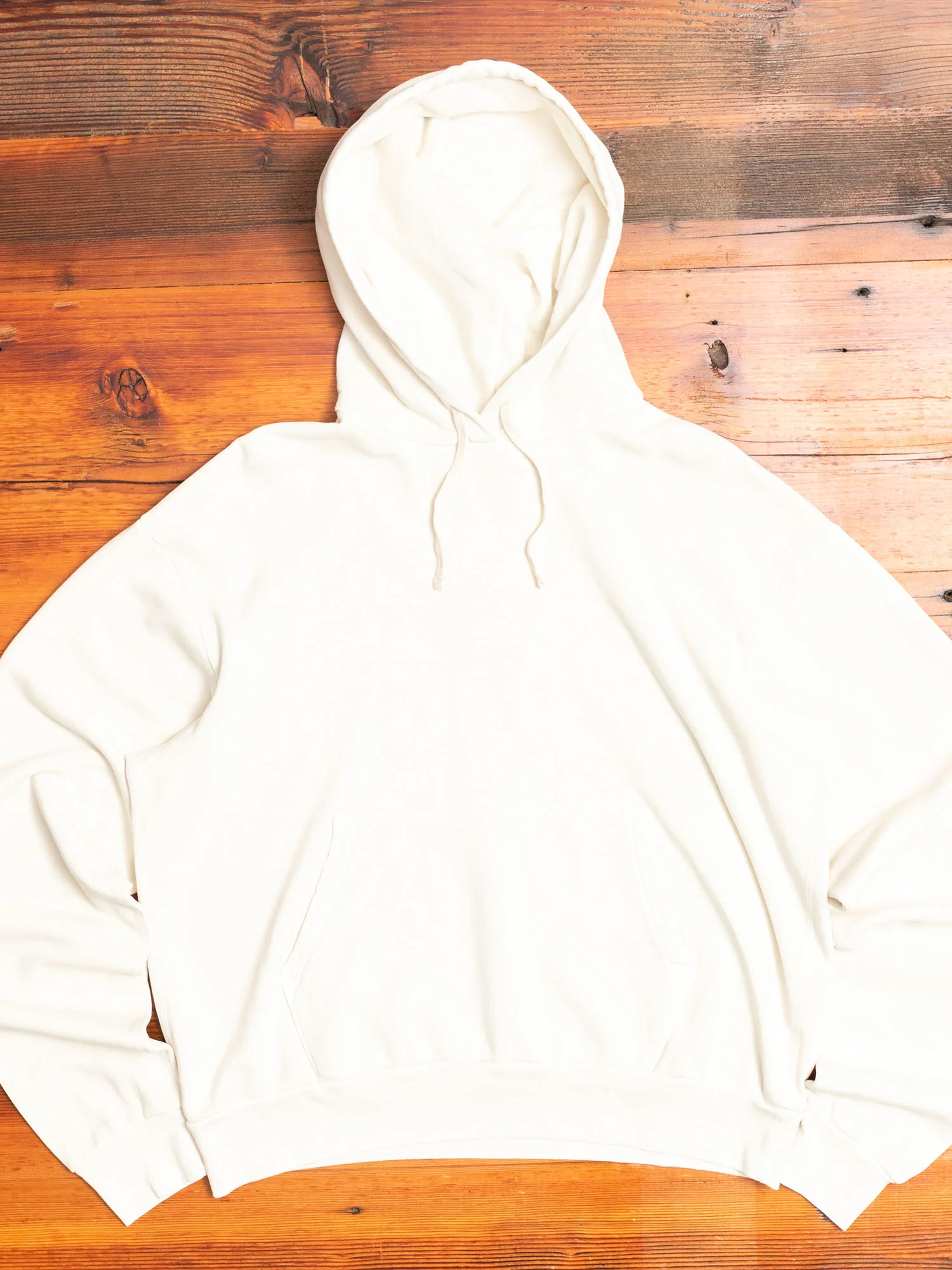 Interval Hoodie in Washed Bone