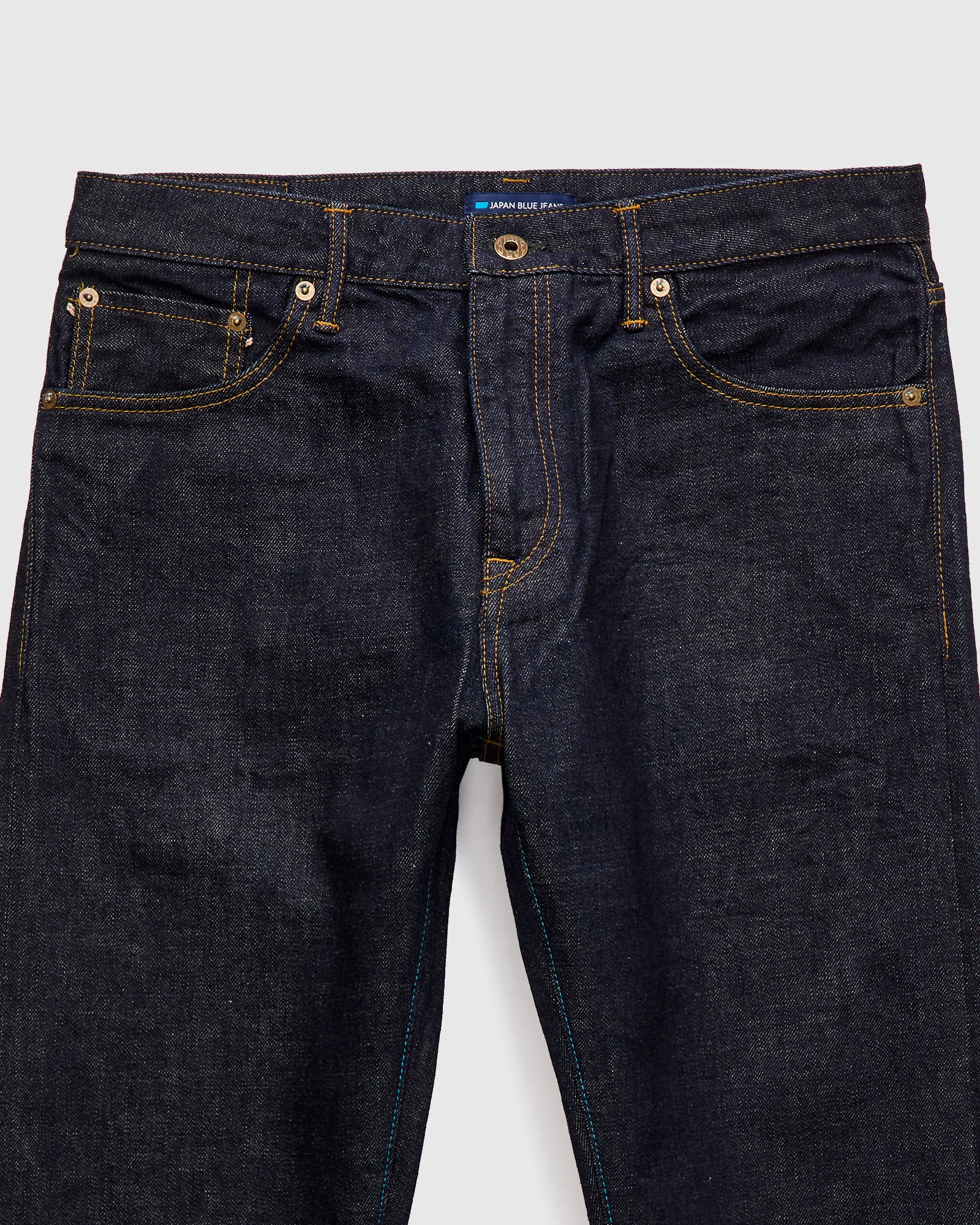 J304 "African Cotton" 12.5oz Indigo Selvedge Denim - Straight Fit - Image 5