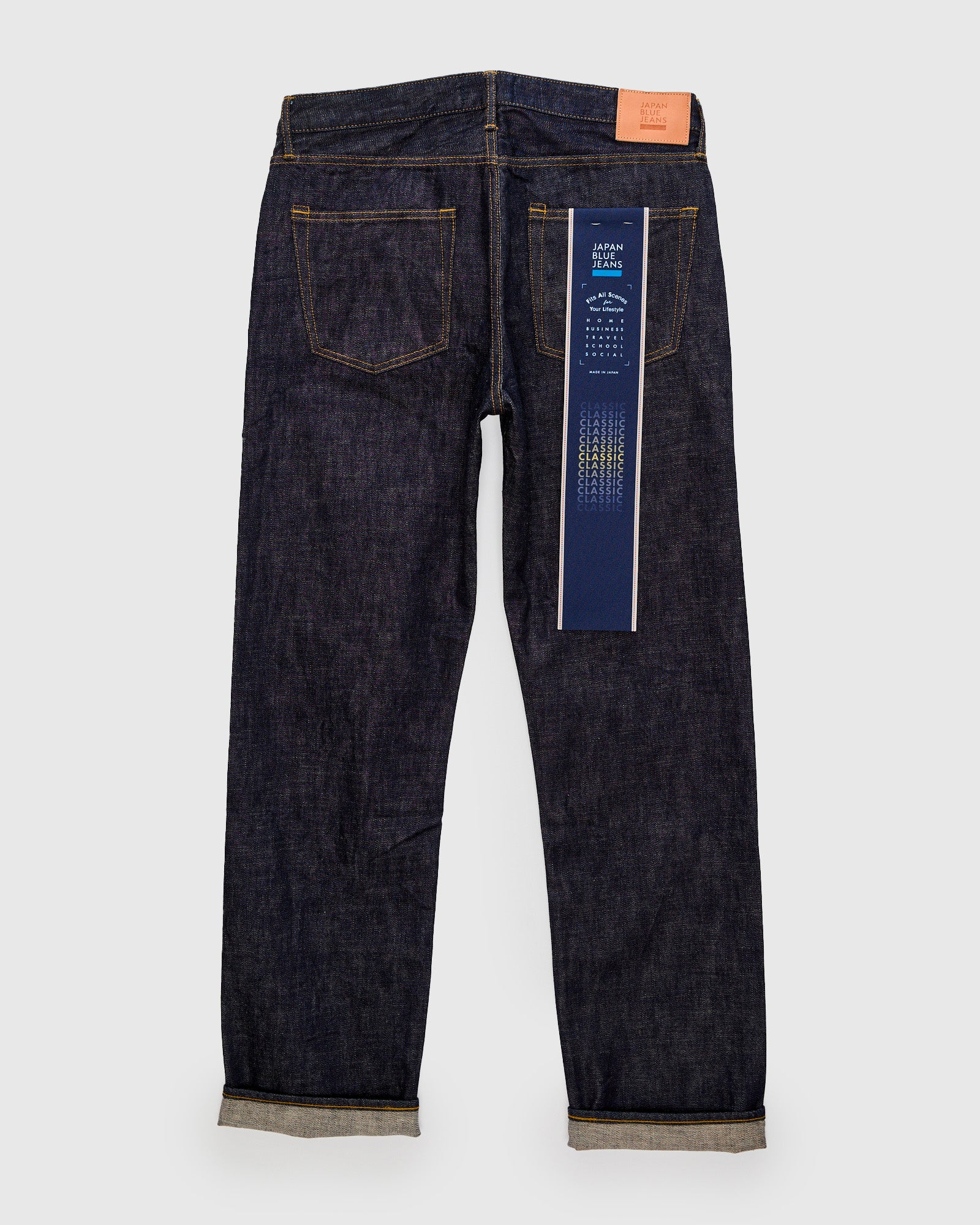 J404-IND "Circle" 12.5oz Selvedge Denim - Classic Straight Fit - Image 3