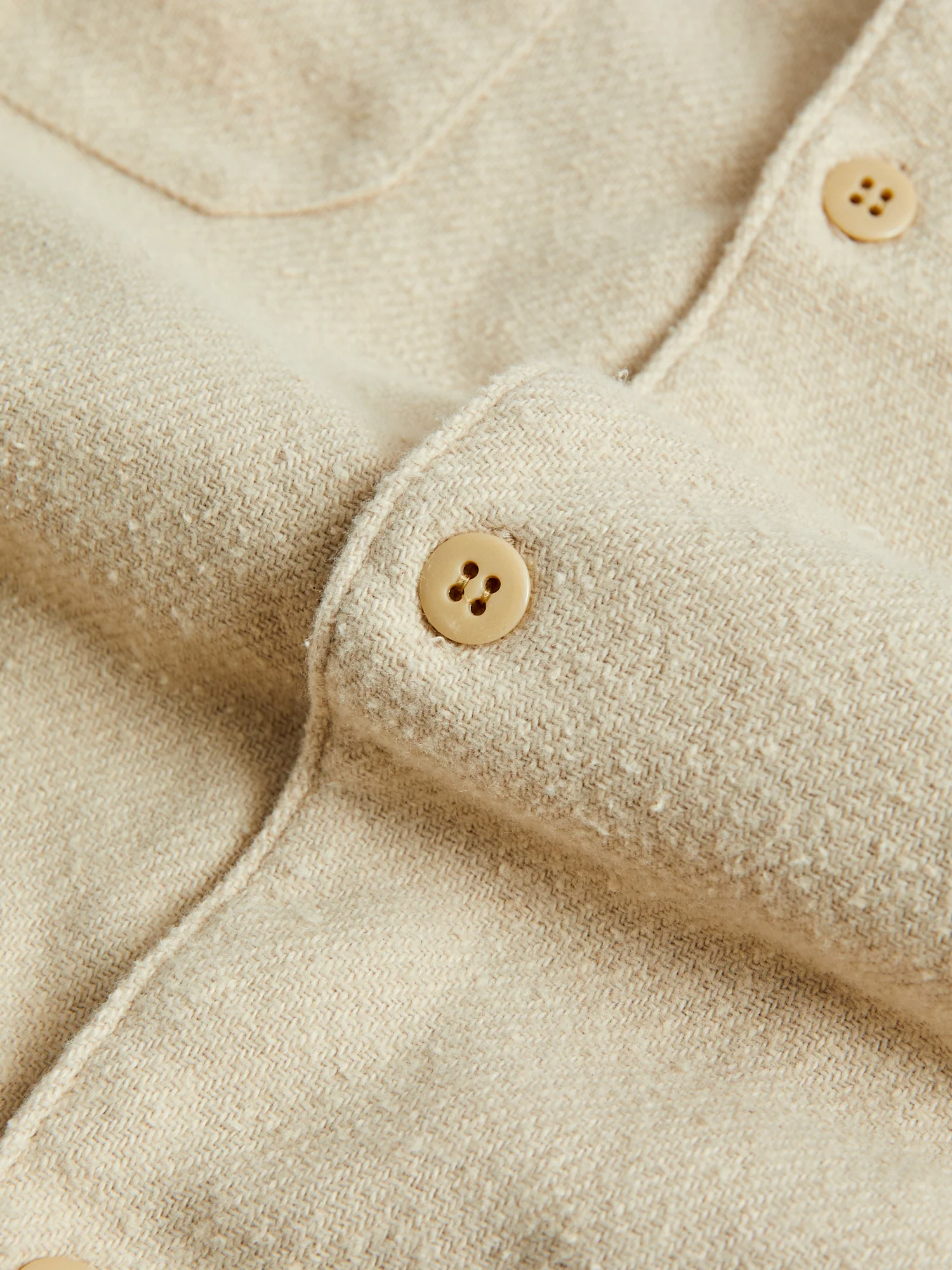 Jazz Nep Work Shirt in Beige - Image 6