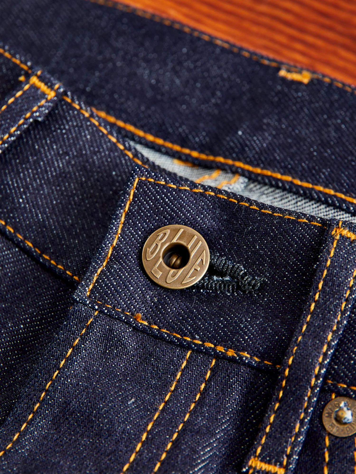 JBO-680 12oz Stretch Selvedge Denim - High Tapered - Image 8