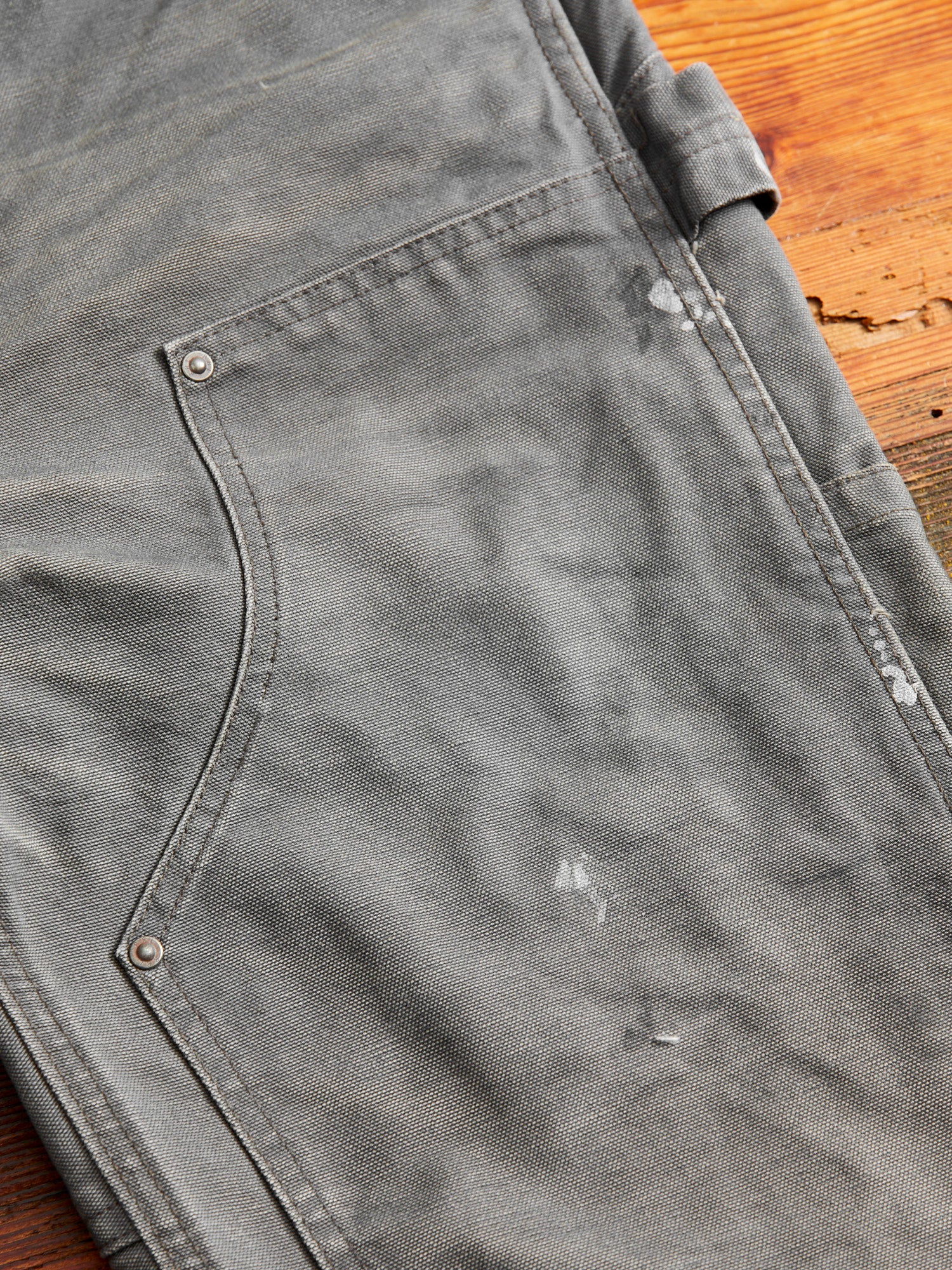 Jenkins Carpenter Pants in Distressed Grey - Image 7