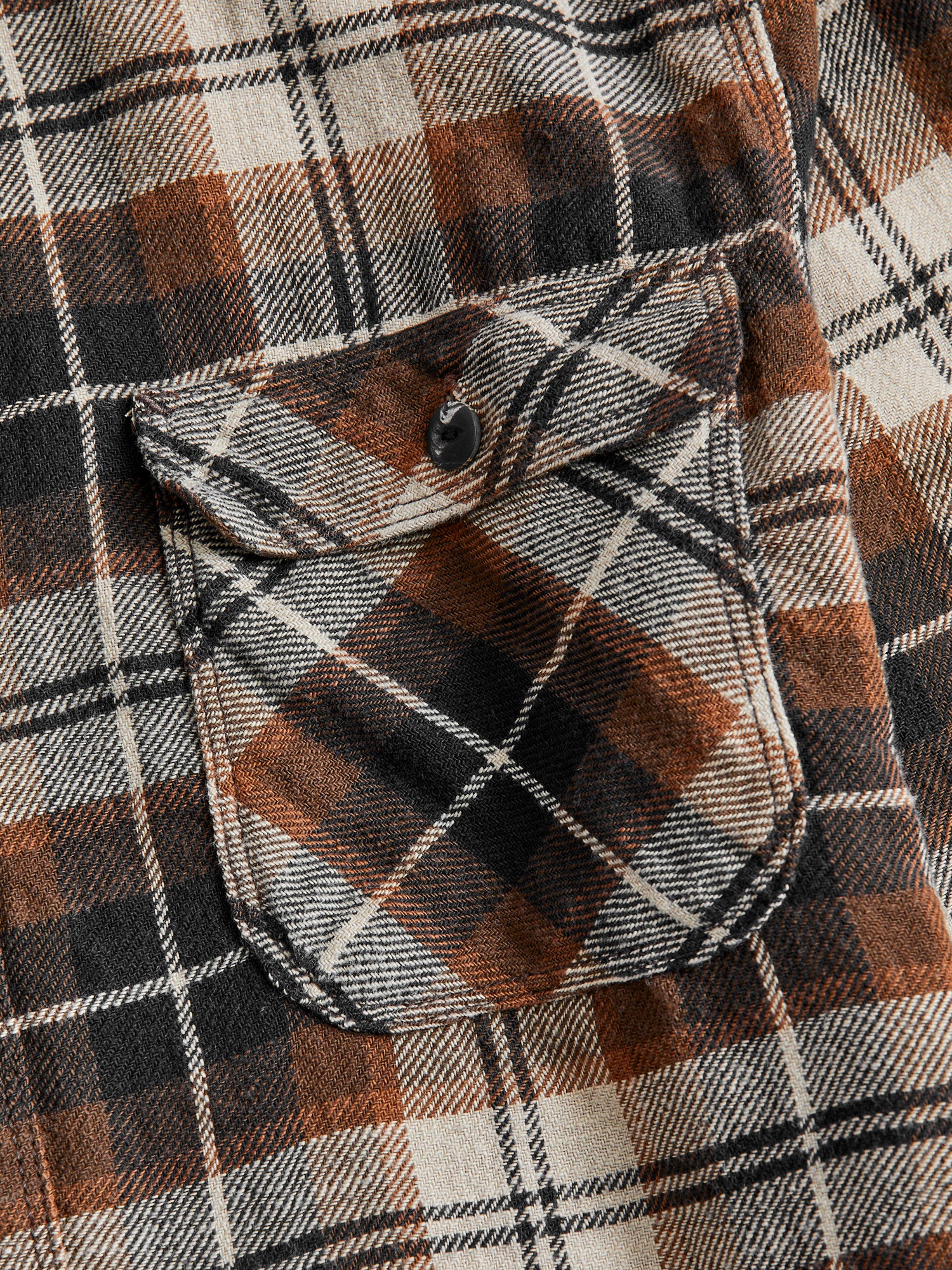 Jepson Work Shirt in Hickory Plaid - Image 4
